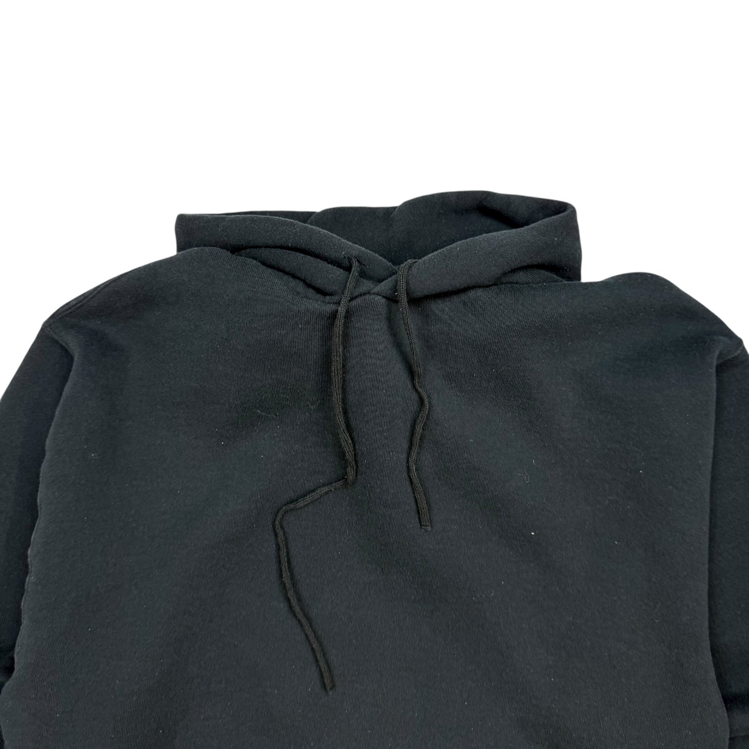 Vintage Russell Athletic Blank Hoodie Black