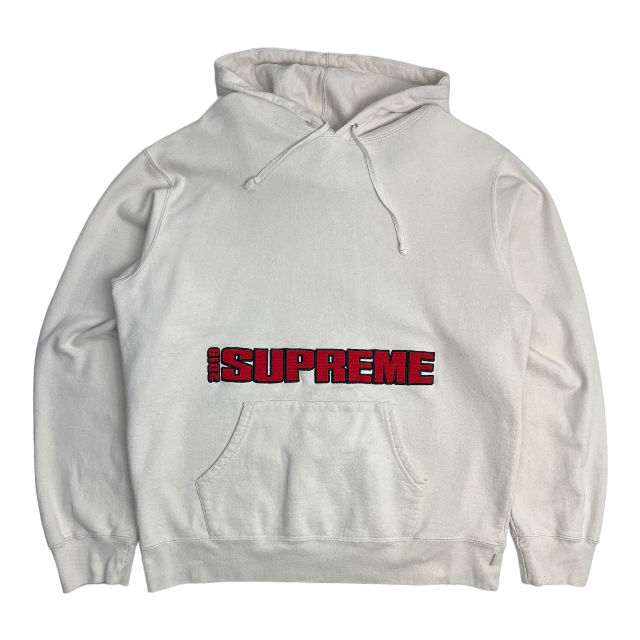 Supreme Blockbuster Hooded Sweatshirt Natural