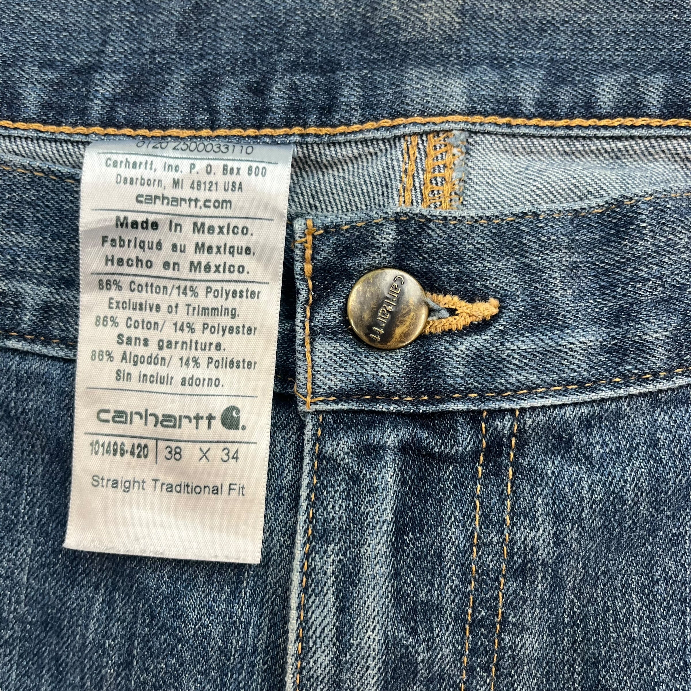 Vintage Carhartt Denim Medium Wash