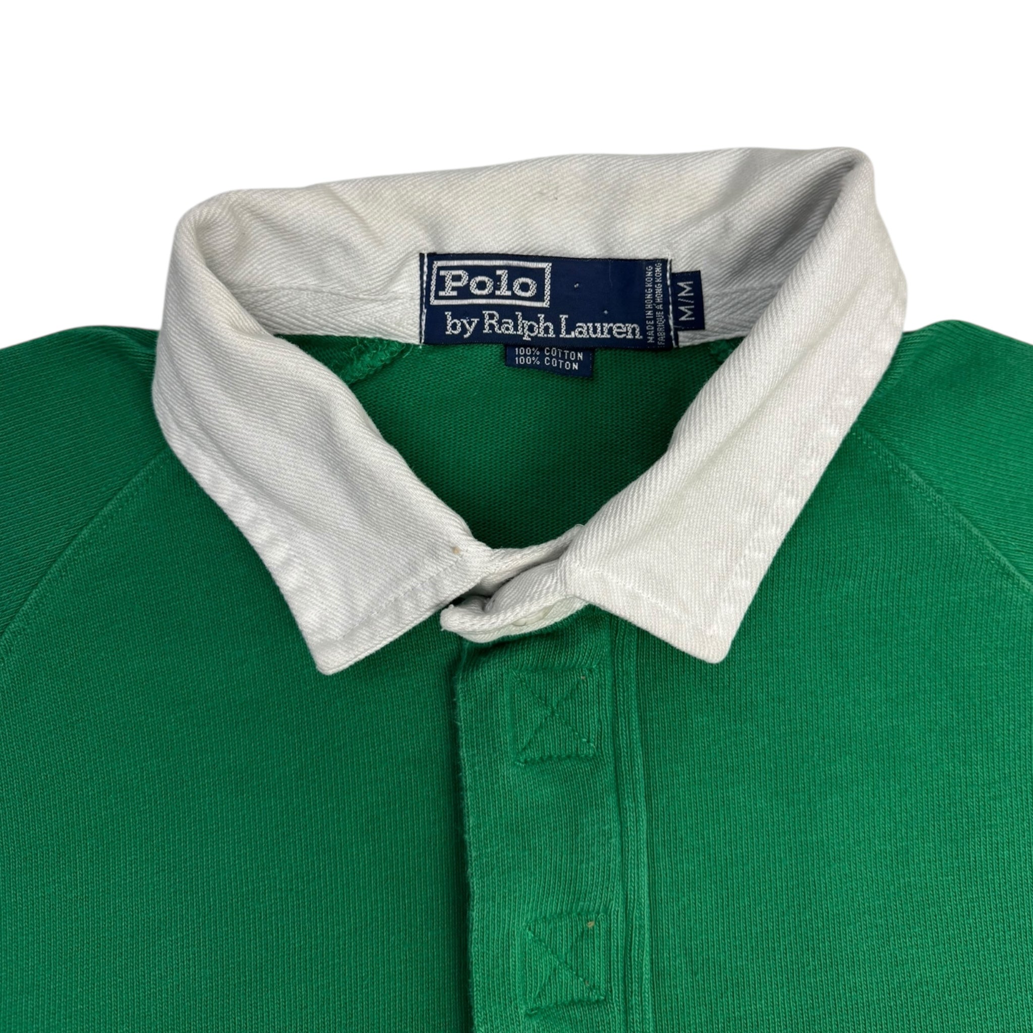 Vintage Polo Ralph Lauren Pocket Spellout Rugby Shirt