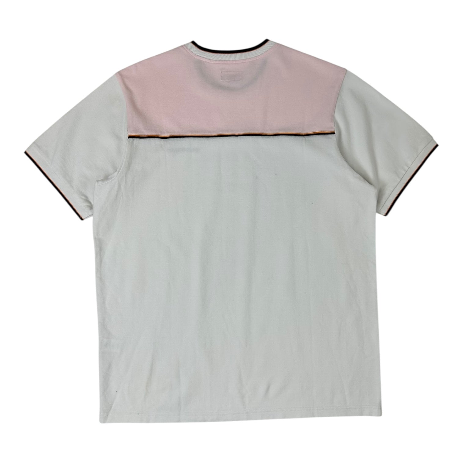 Supreme Contrast Yoke Pique White/Pink
