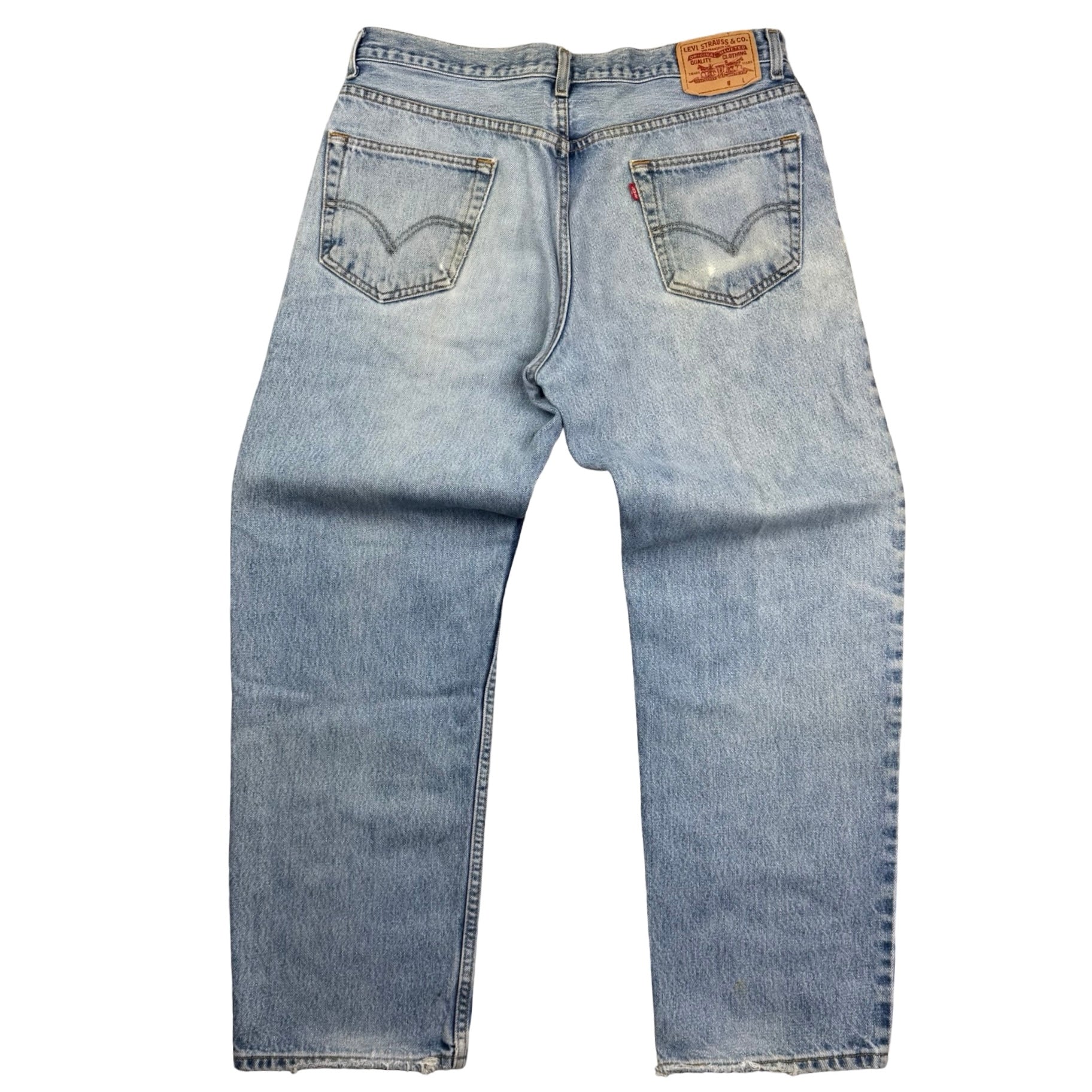 Vintage Levi’s 550 Light Wash Denim Jeans Blue