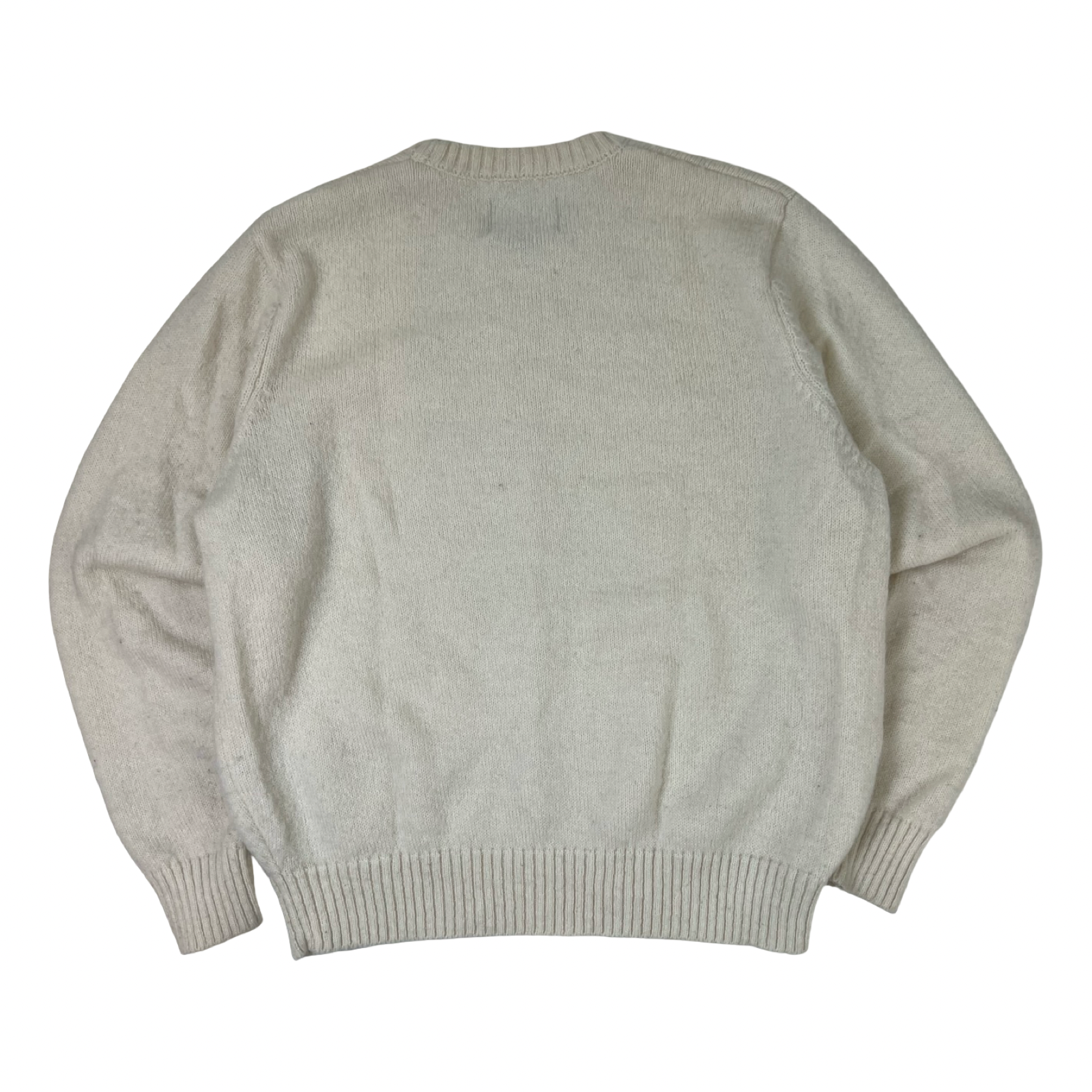 Stussy Double Cable Sweater Ivory