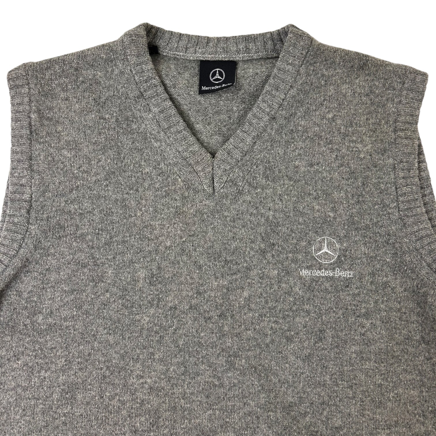 Vintage Mercedes Benz Wool Vest