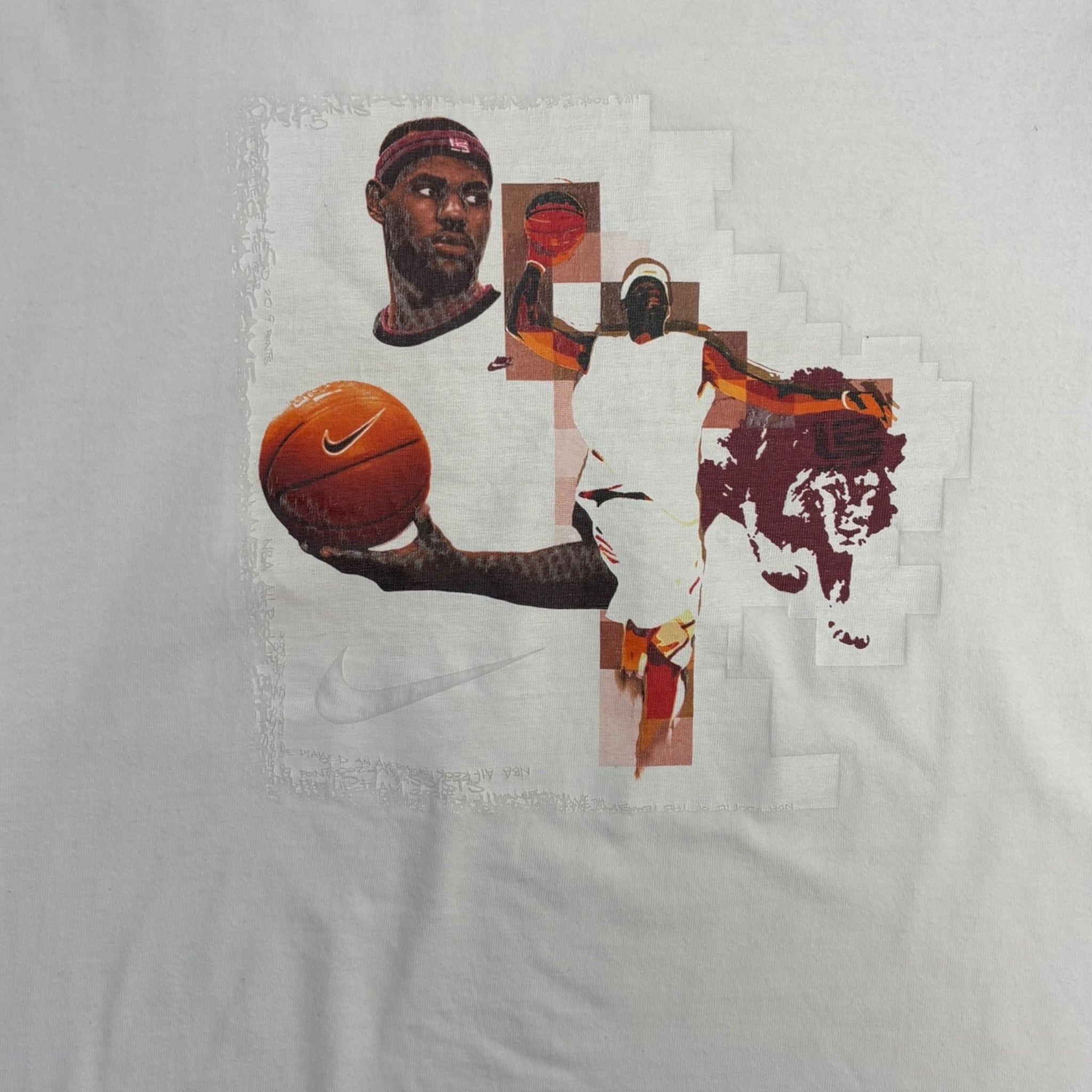 Vintage Nike LeBron James Longsleeve T-Shirt White