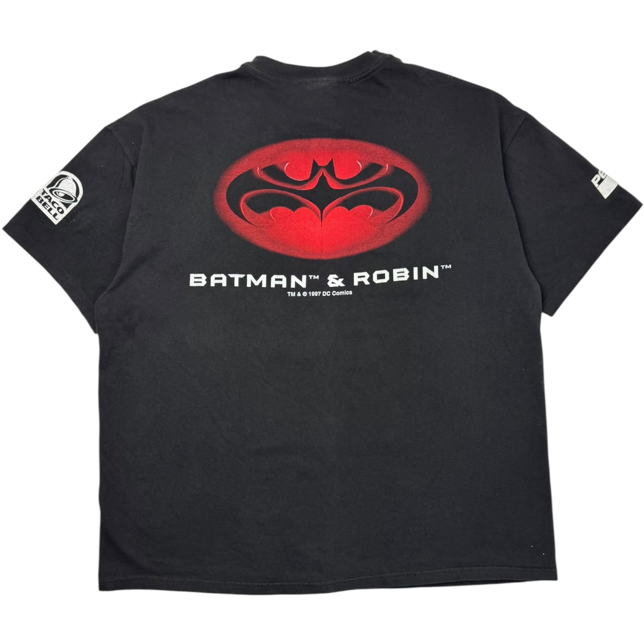 1997 Batman & Robin Promo Snack T-Shirt