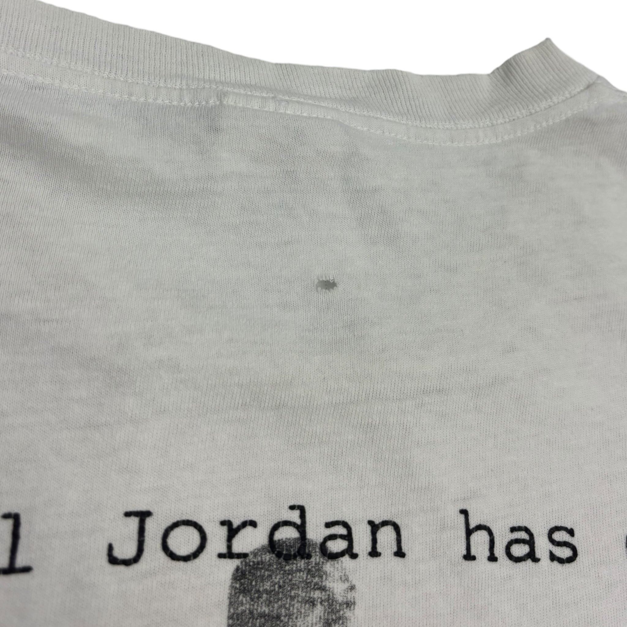 Vintage 90s Nike Michael Jordan “Do You Know?” Nike T-Shirt