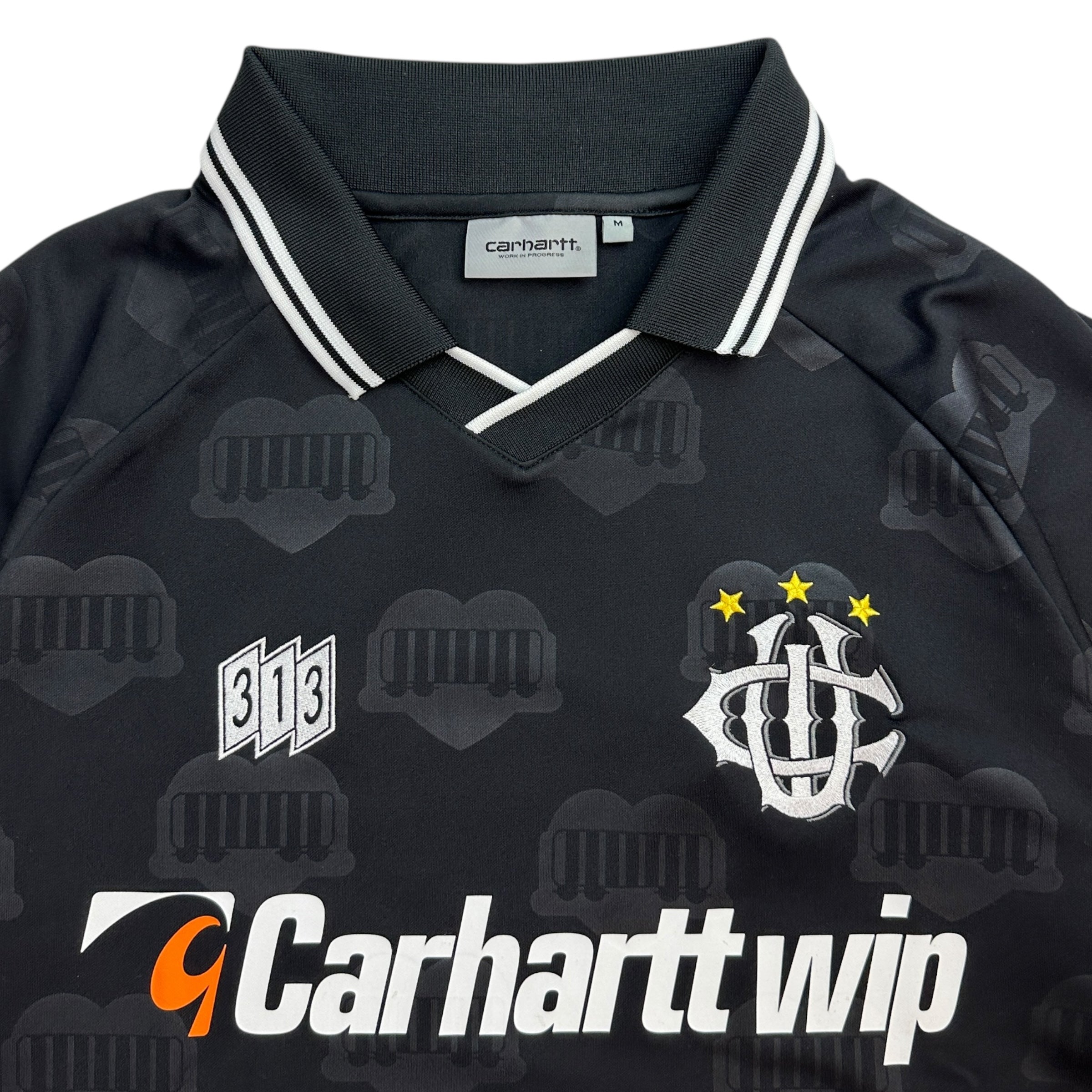 Carhartt WIP Hartts Football Jersey Black