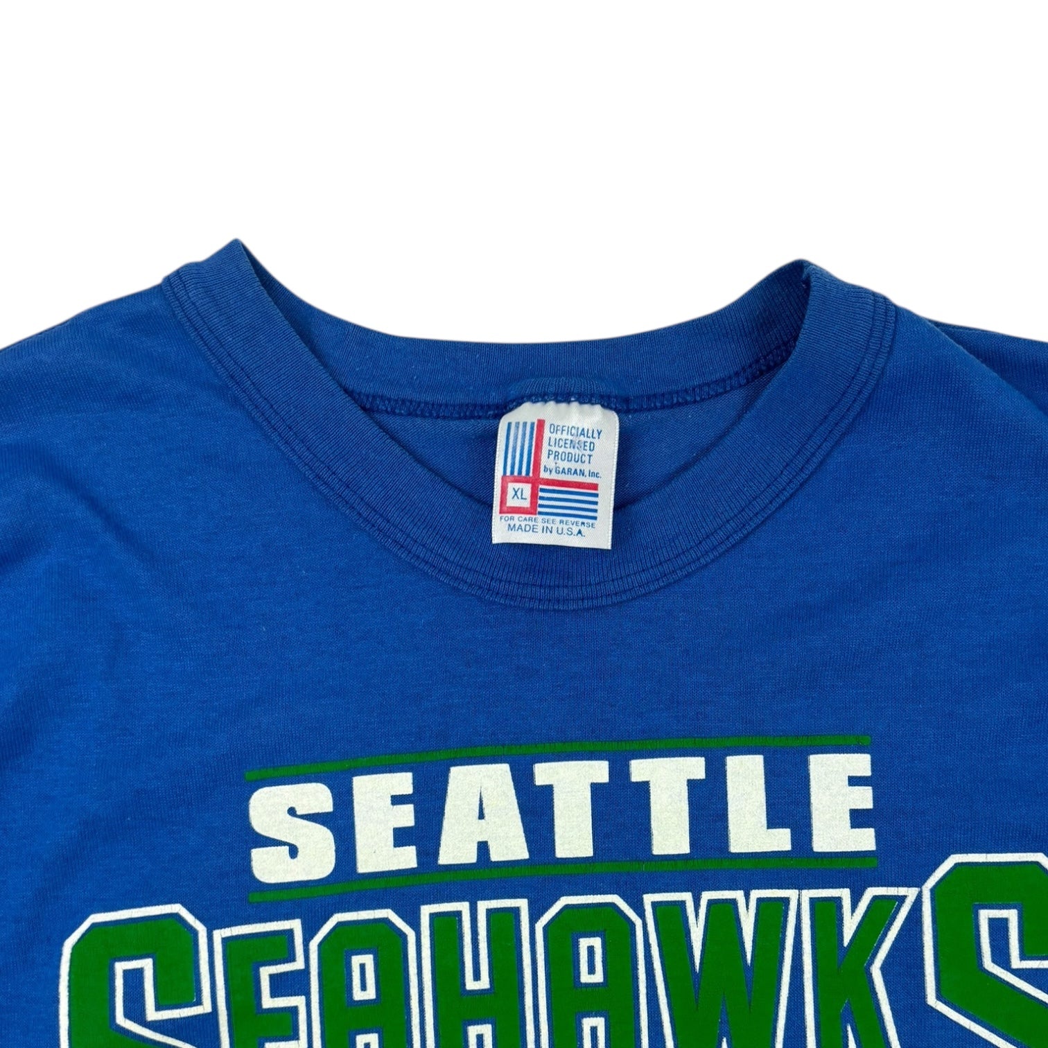 Vintage Seattle Seahawks T-Shirt Blue