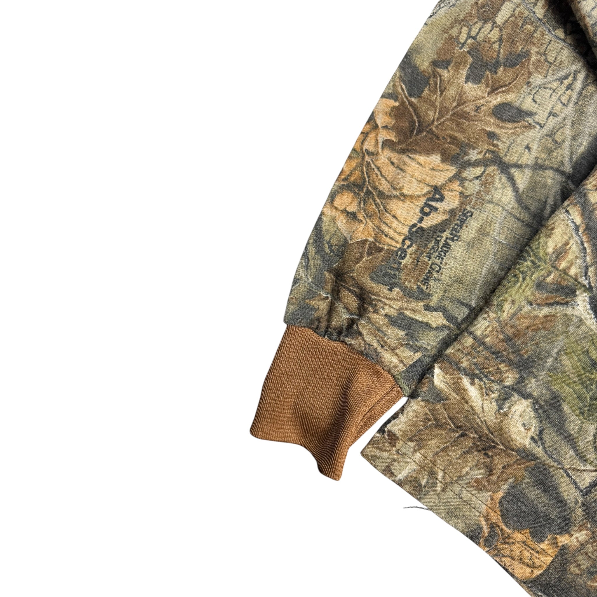 Vintage Game Hunter Camo Longsleeve Pocket T-Shirt