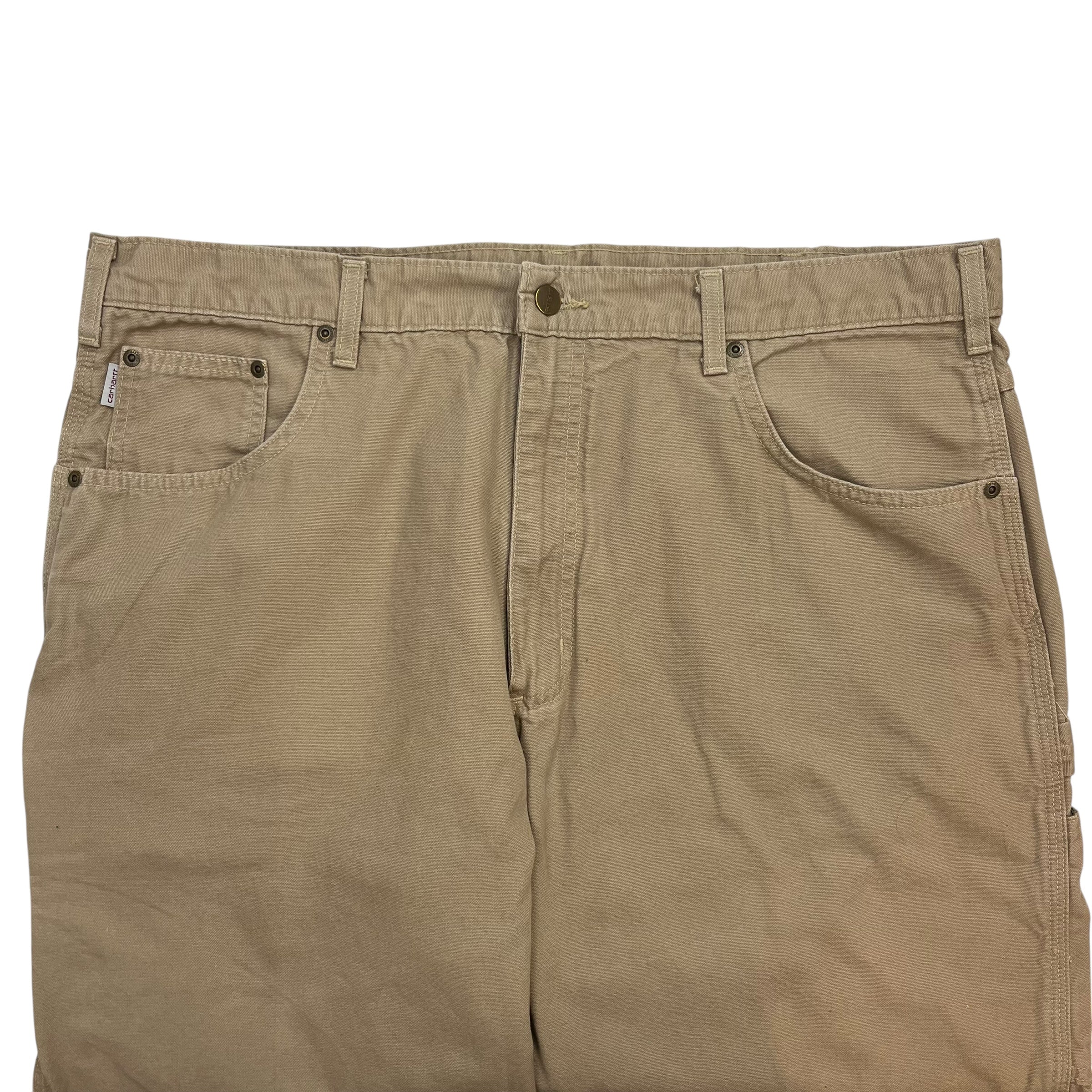 Vintage Carhartt Dungaree Pants Beige