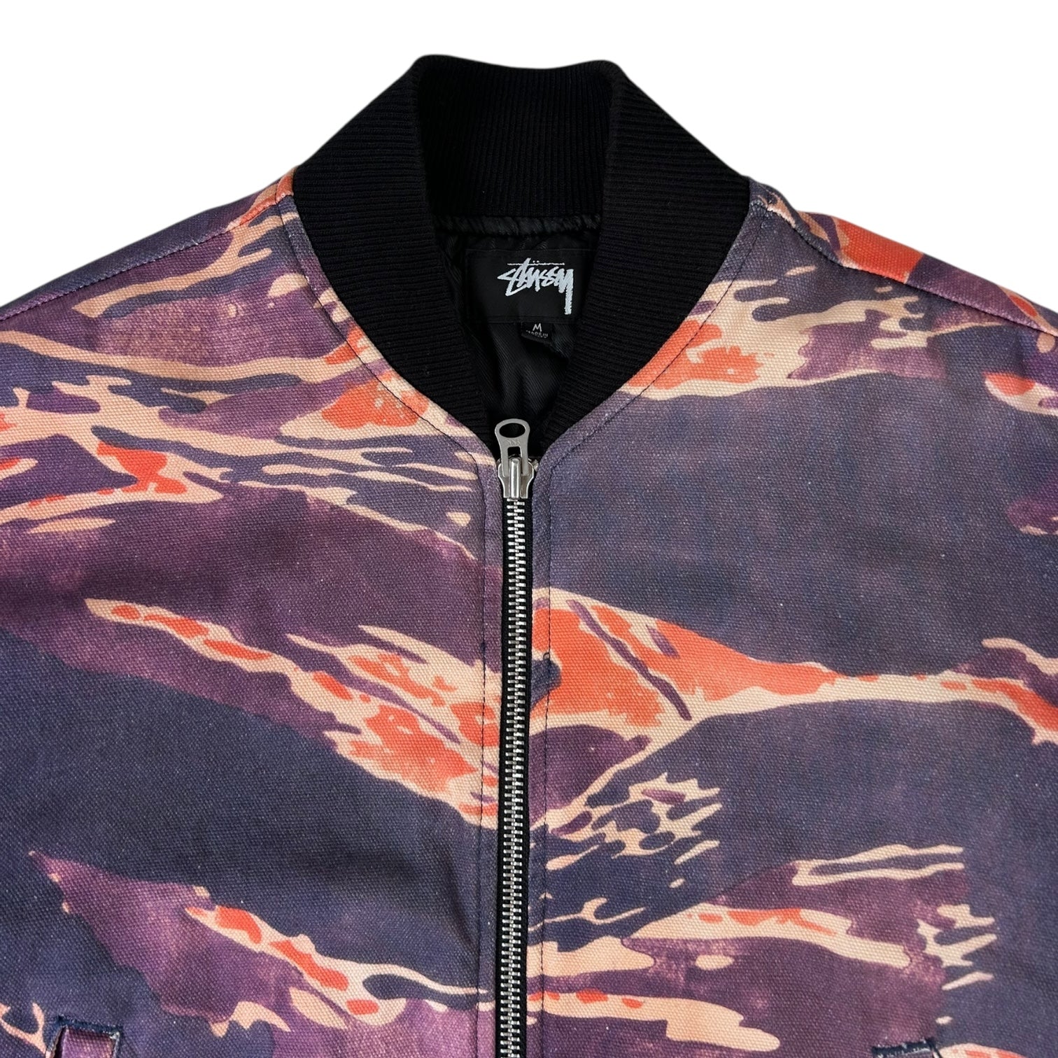 Stussy Tigris Canvas Bomber