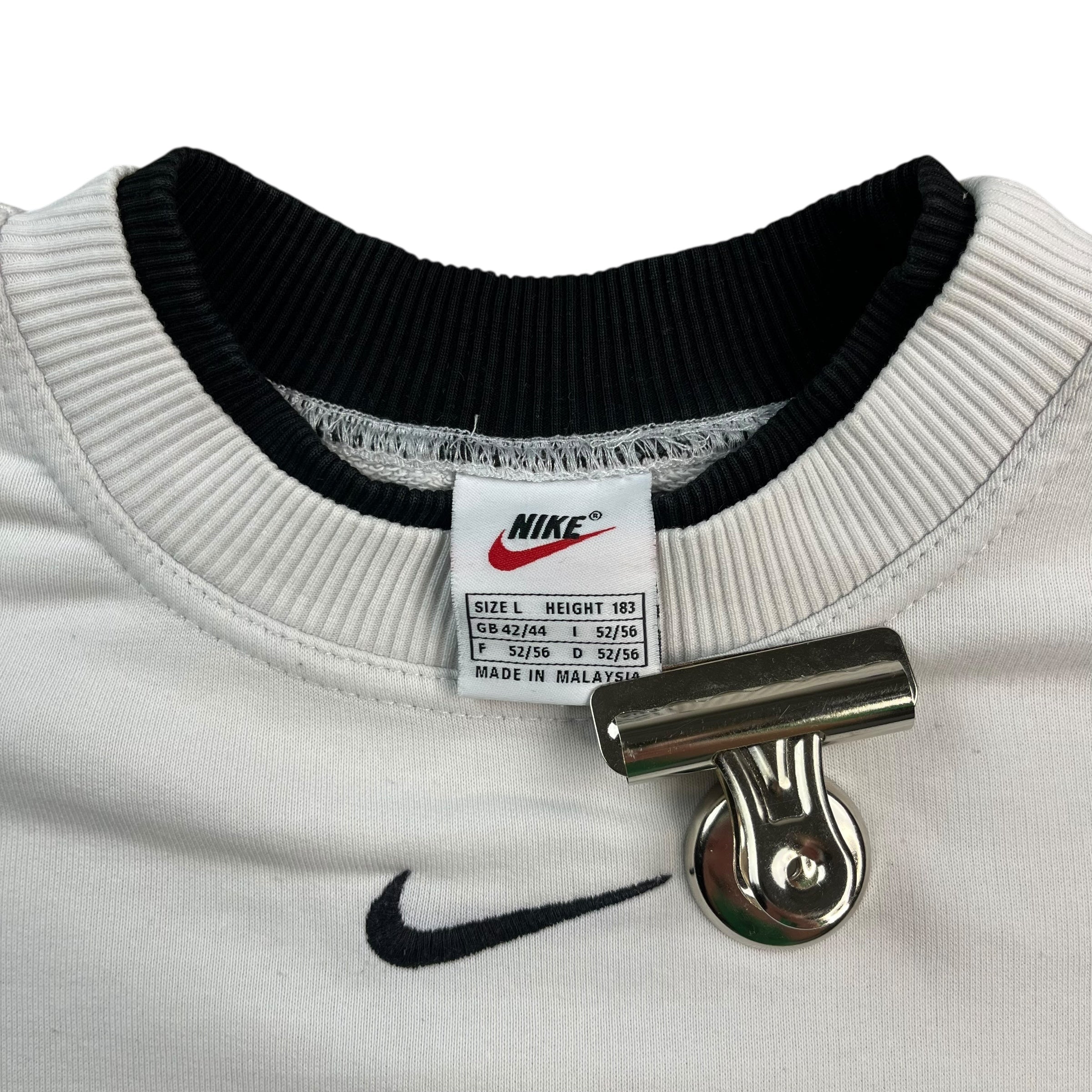Vintage Nike Crewneck Sweater White