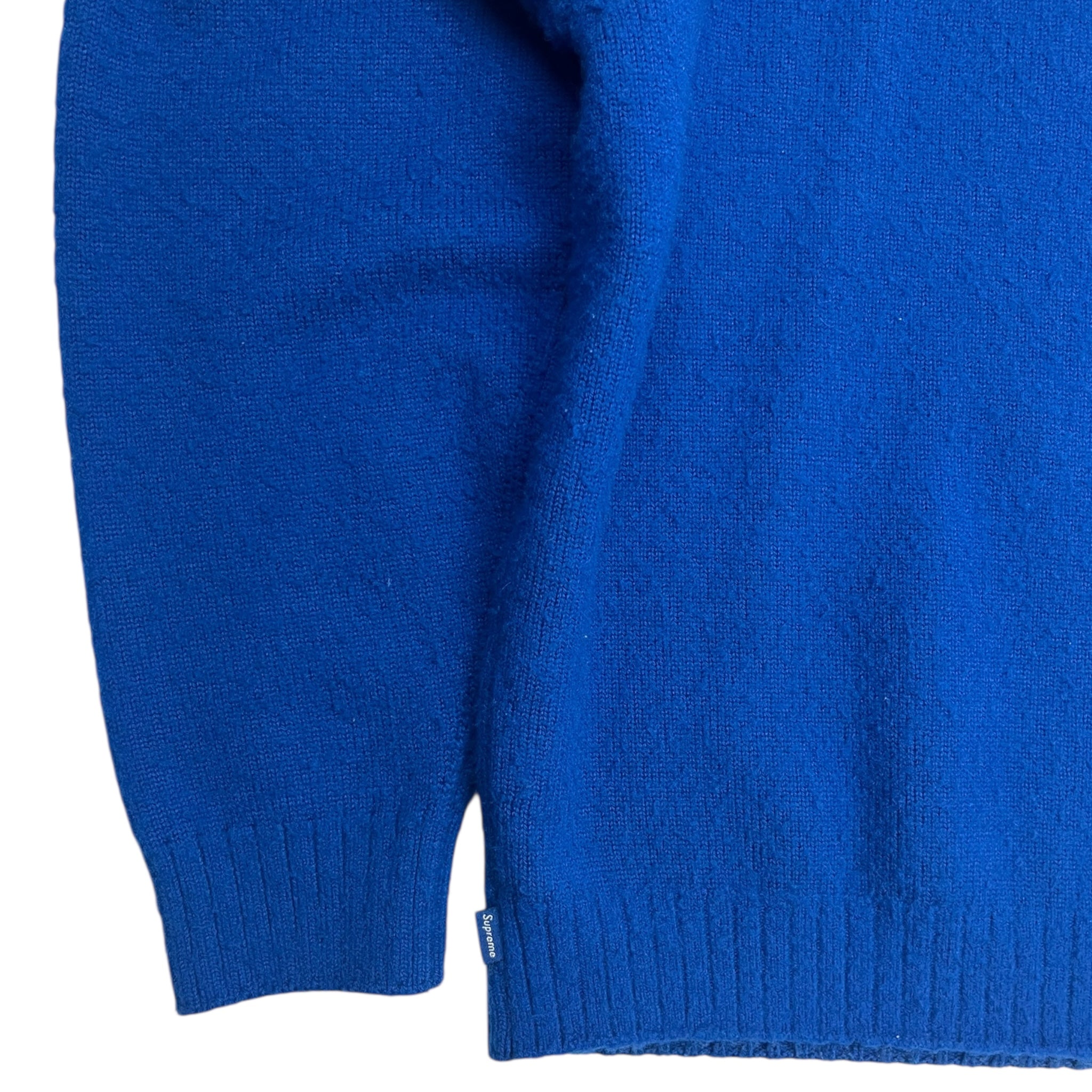 Supreme Pilled Sweater Blue