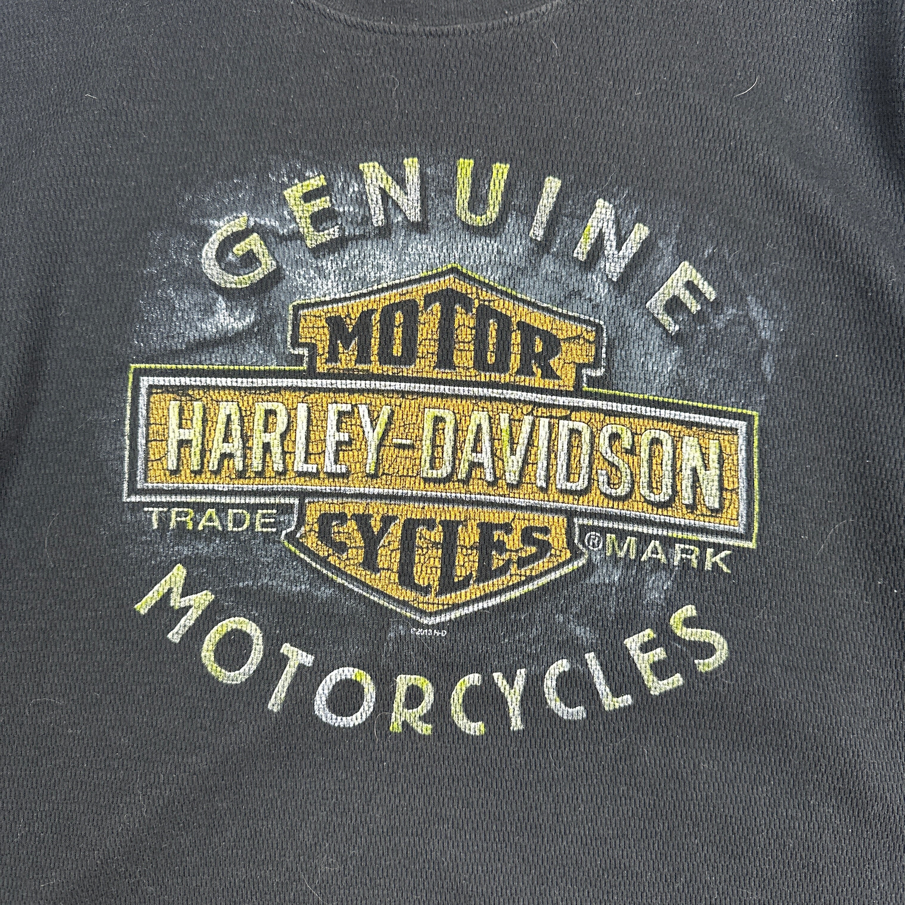 Vintage Harley Davidson France Thermal Long Sleeve