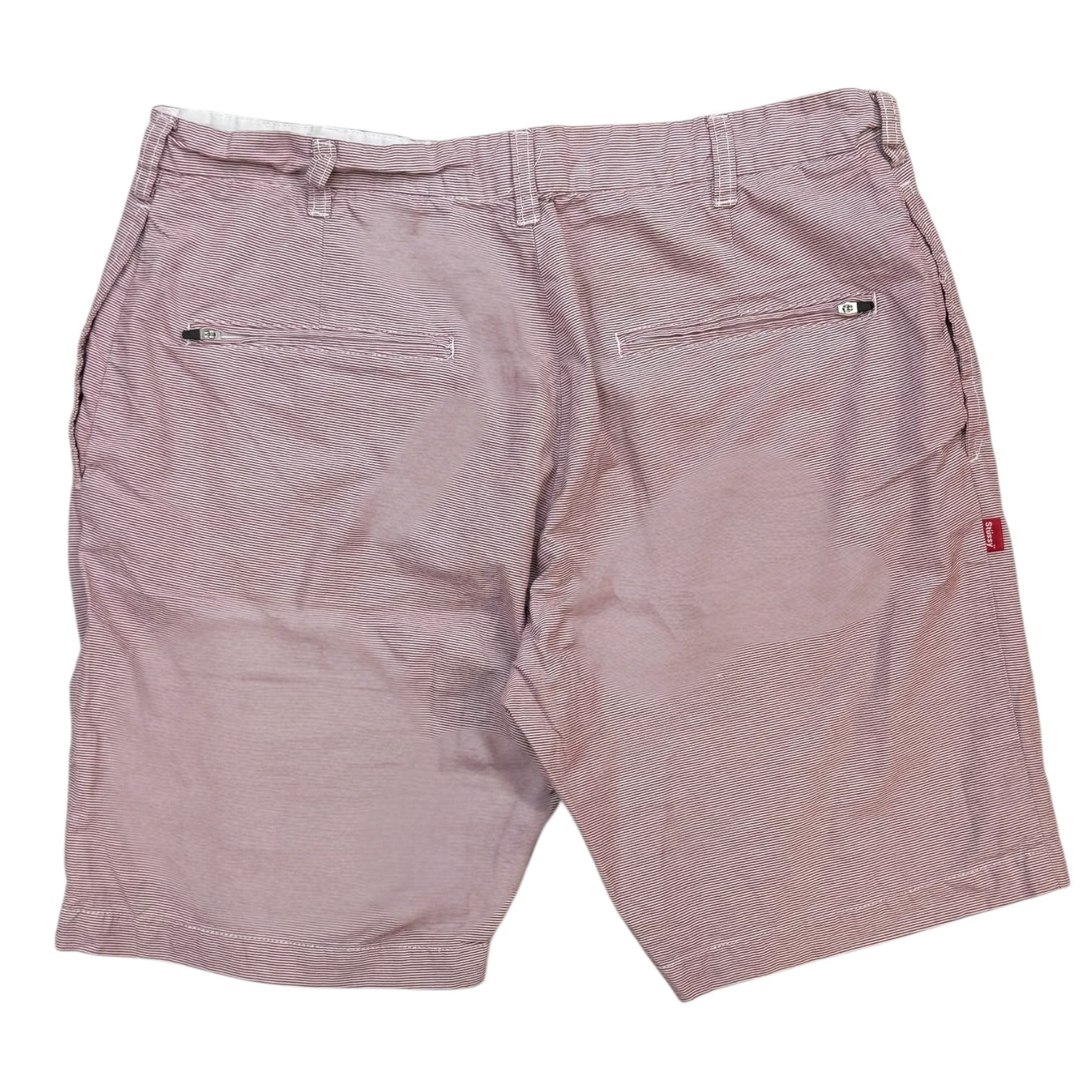 Stussy Striped Shorts Red/White