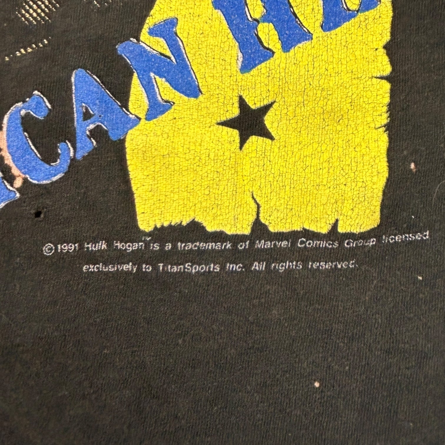 1991 Hulk Hogan American Hero Shirt T-Shirt