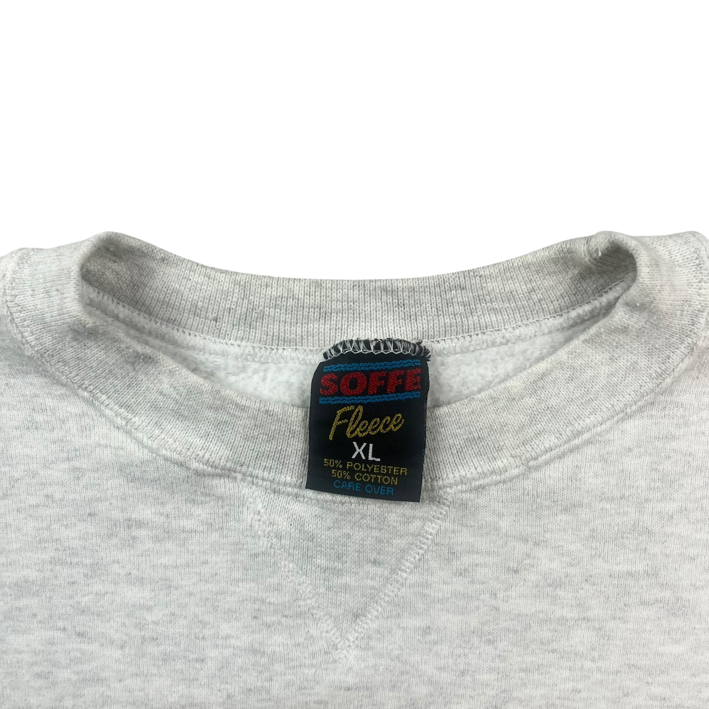 1995 Virginia Tech Sugar Bowl Crewneck Light Grey