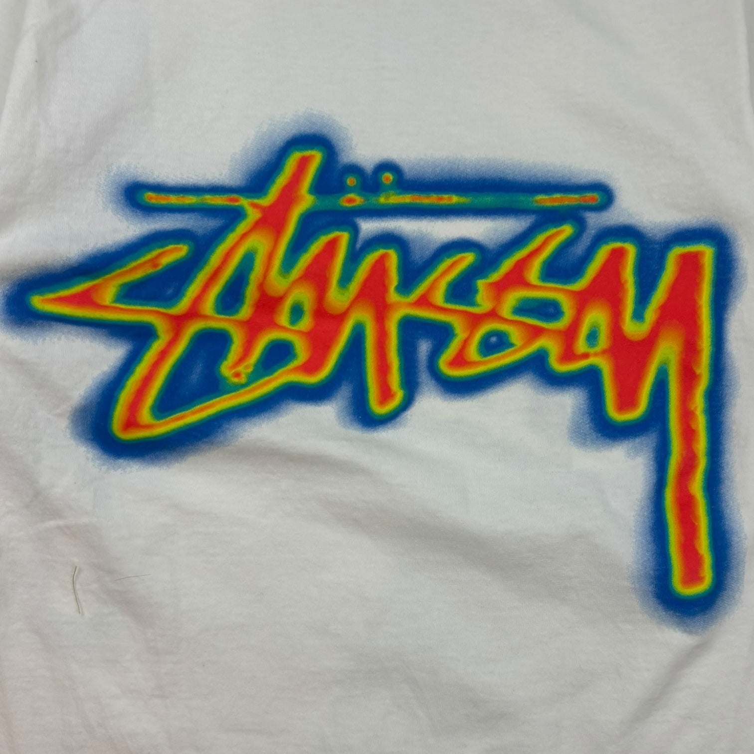 Stussy Thermal Stock T-Shirt White