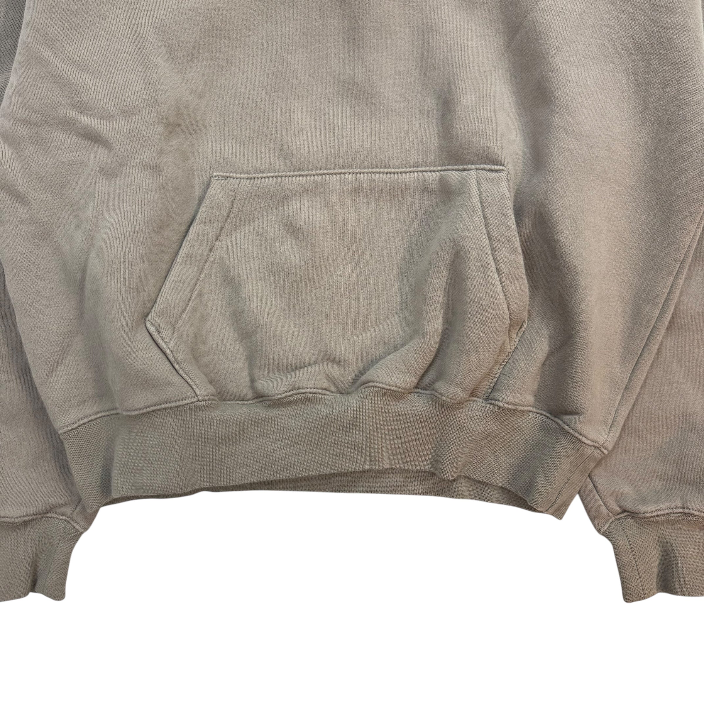 Fear Of God Essentials Kids Hoodie Grey Brown