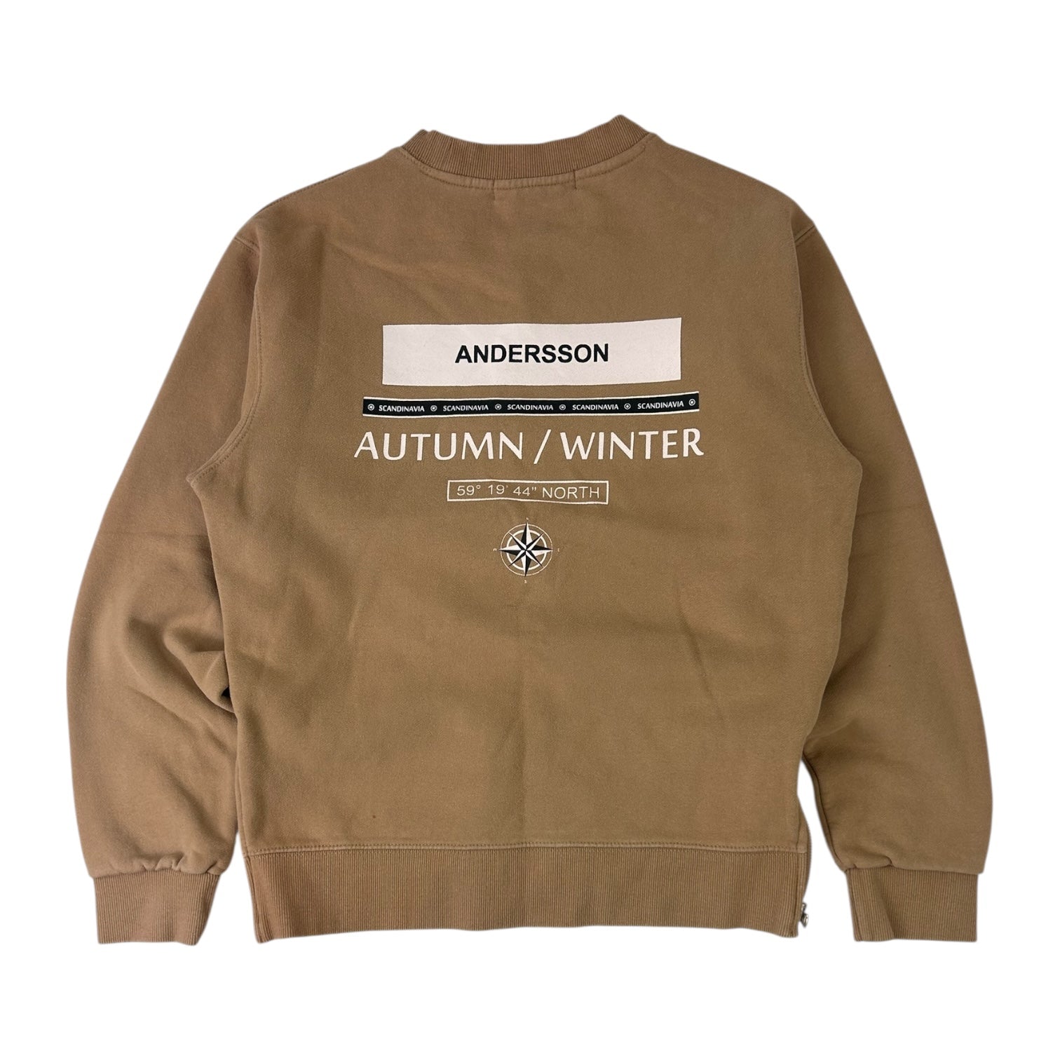 Anderson Bell Stockholm Crewneck Beige