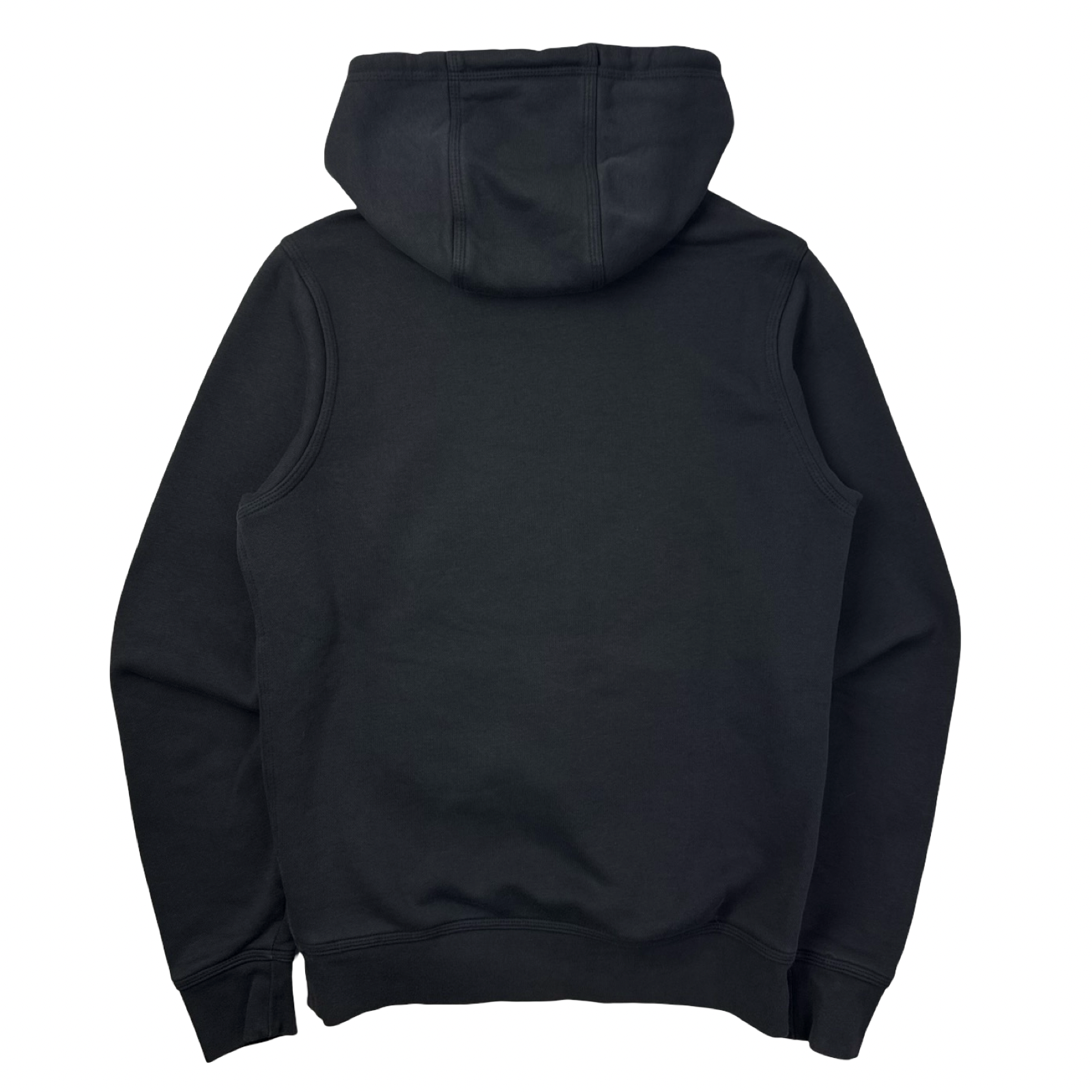Y2K Nike Pocket Swoosh Fleece Hoodie Black