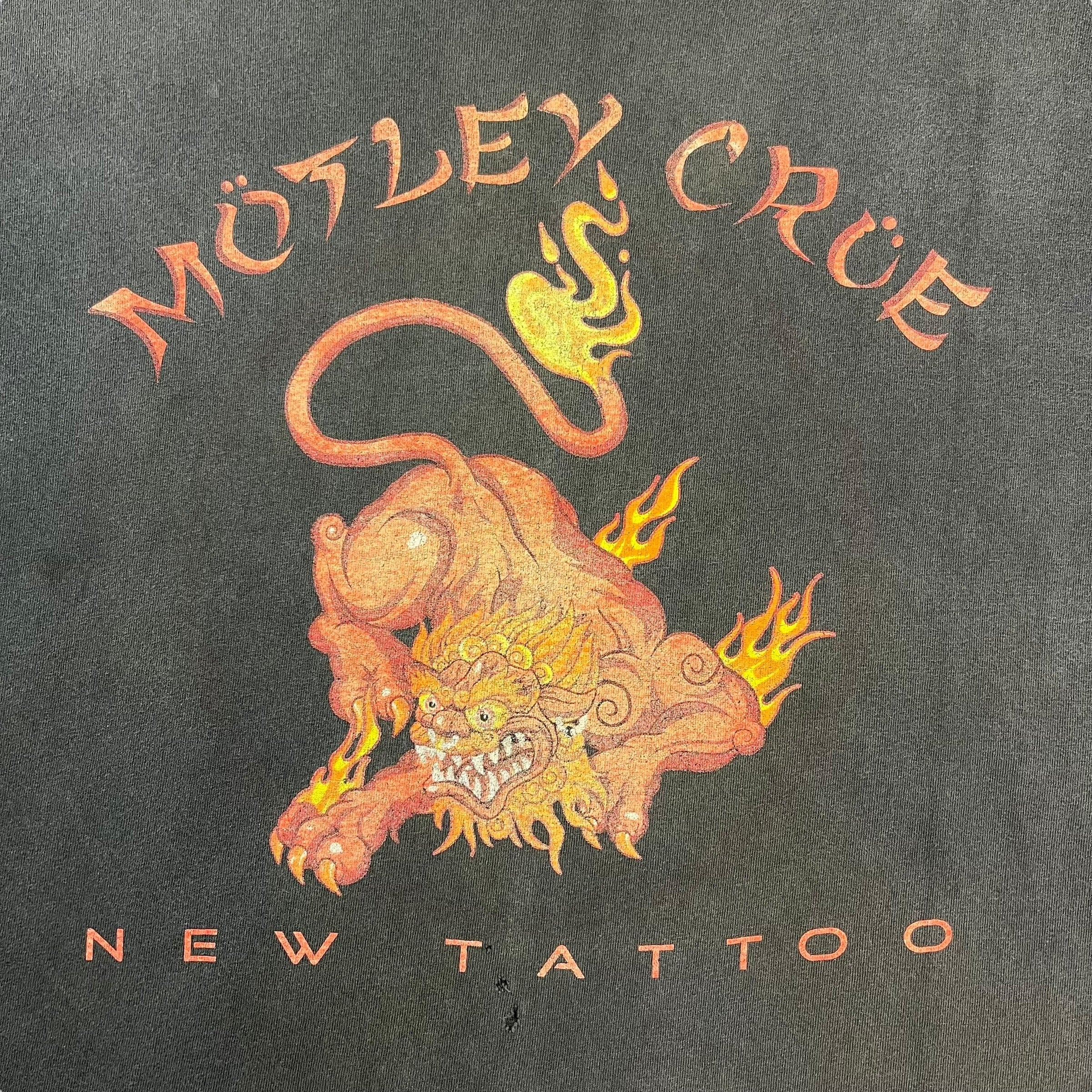 2000 Motley Crüe Maximum Rock Tour Tee Black