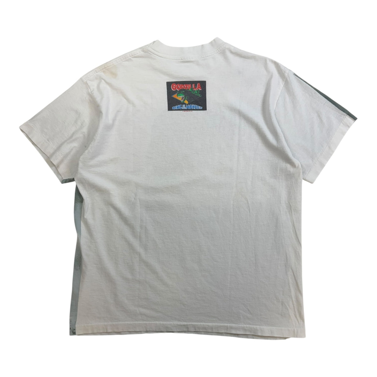 Vintage Godzilla AOP T-Shirt White