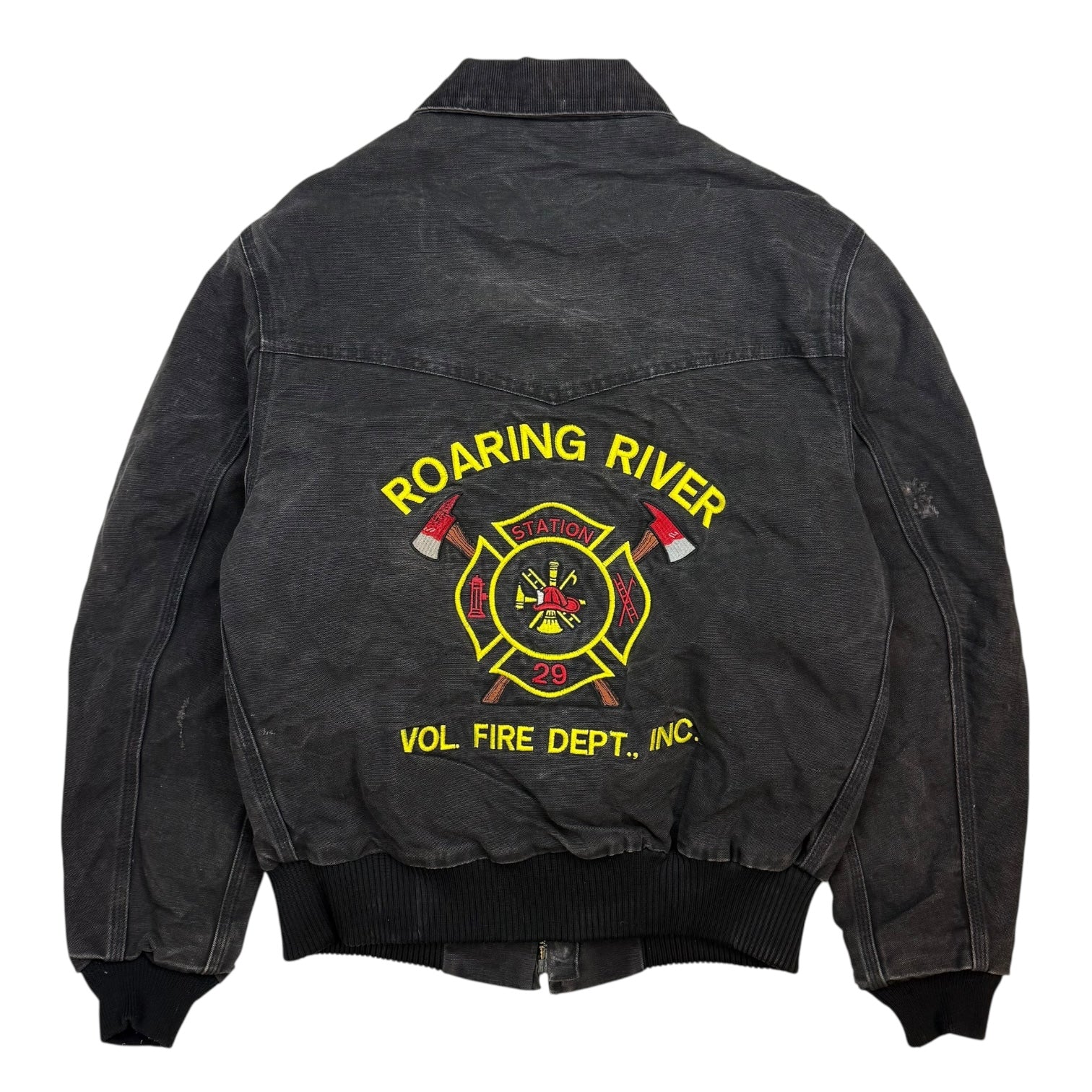Vintage Carhartt Santa Fe Jacket Faded Black
