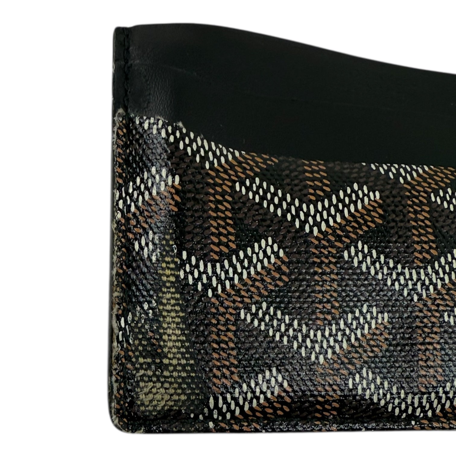 Goyard Saint Sulpice Card Holder Black/Brown