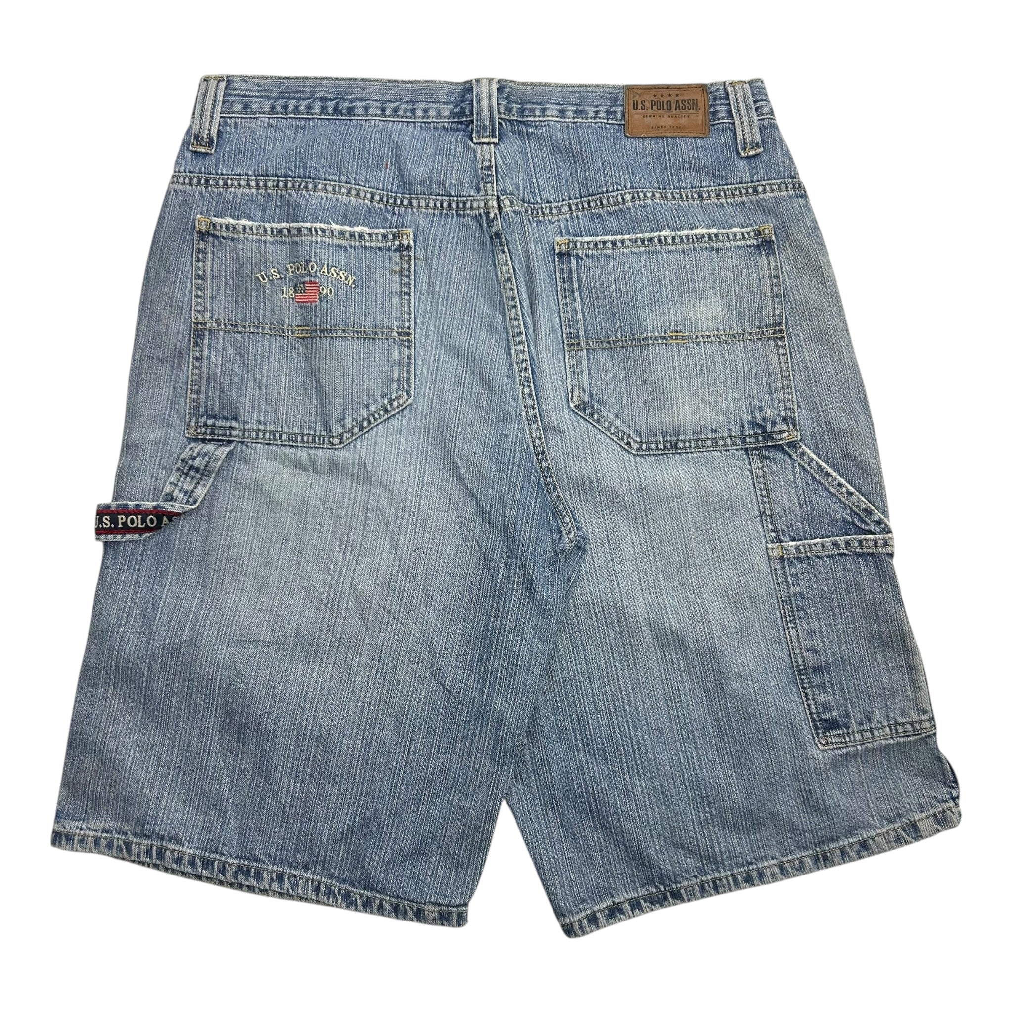 Y2K U.S. Polo Assn. Denim Carpenter Shorts
