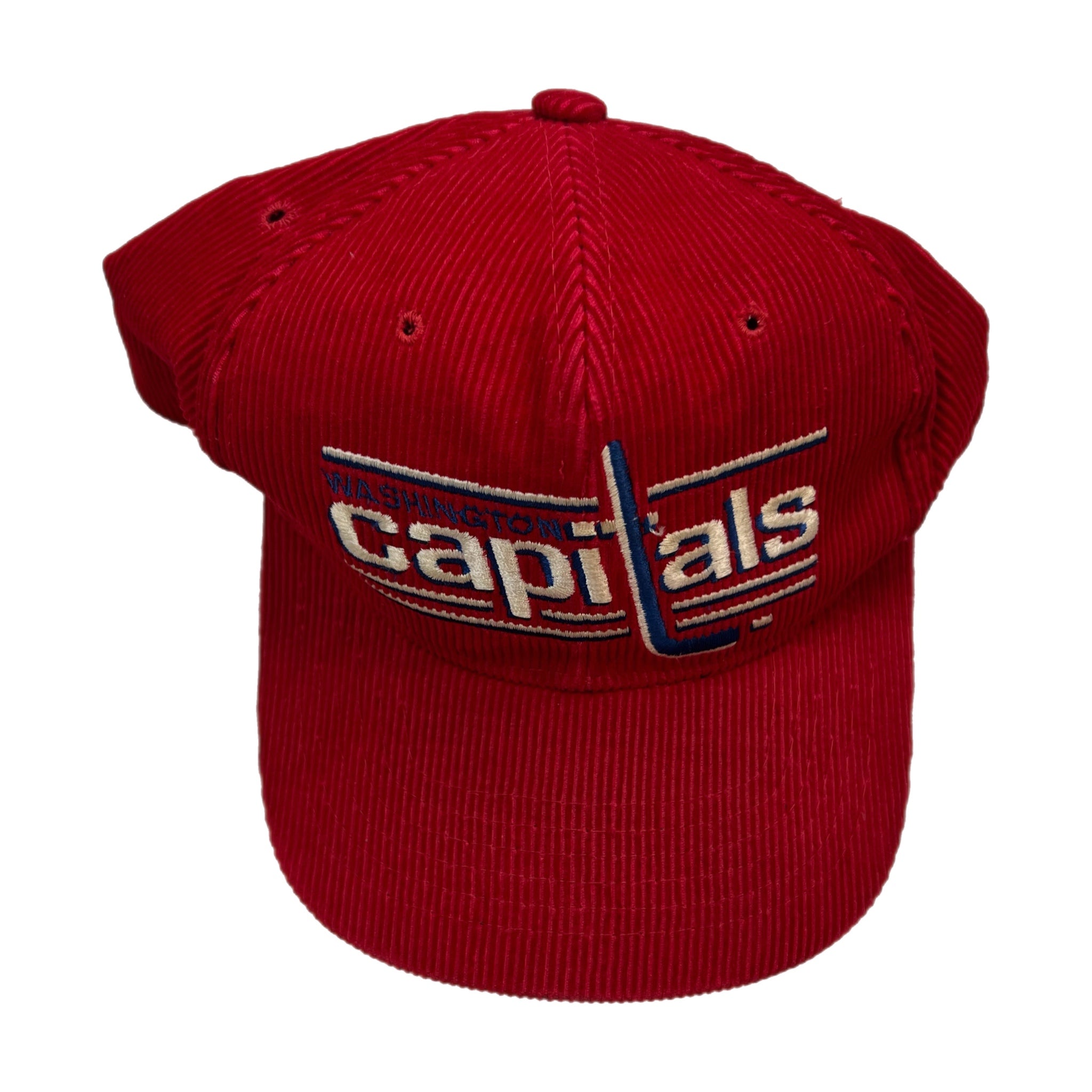 Vintage Ted Fletcher Washington Capitals Corduroy Hat