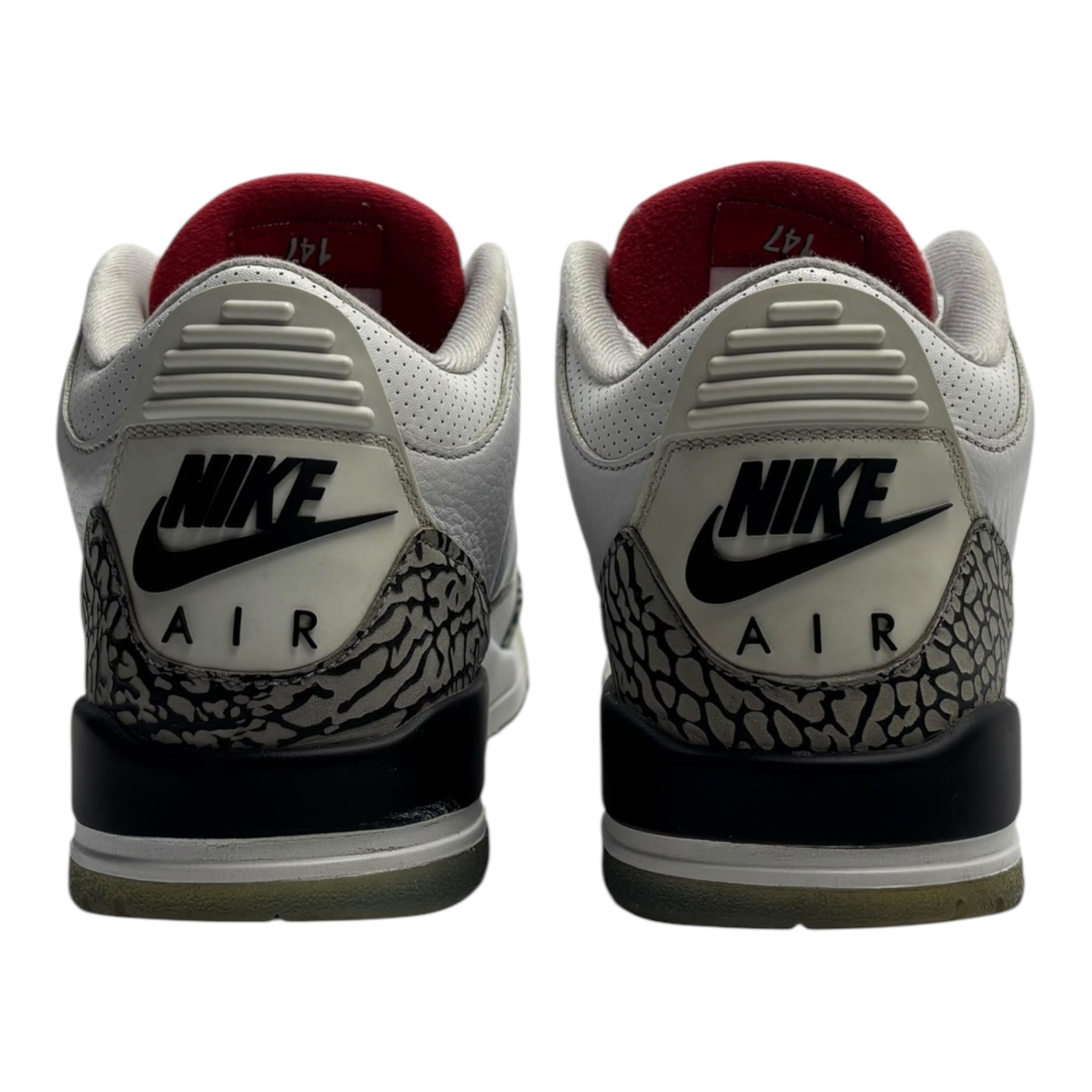 Jordan 3 Free Throw Line White Cement (Used)