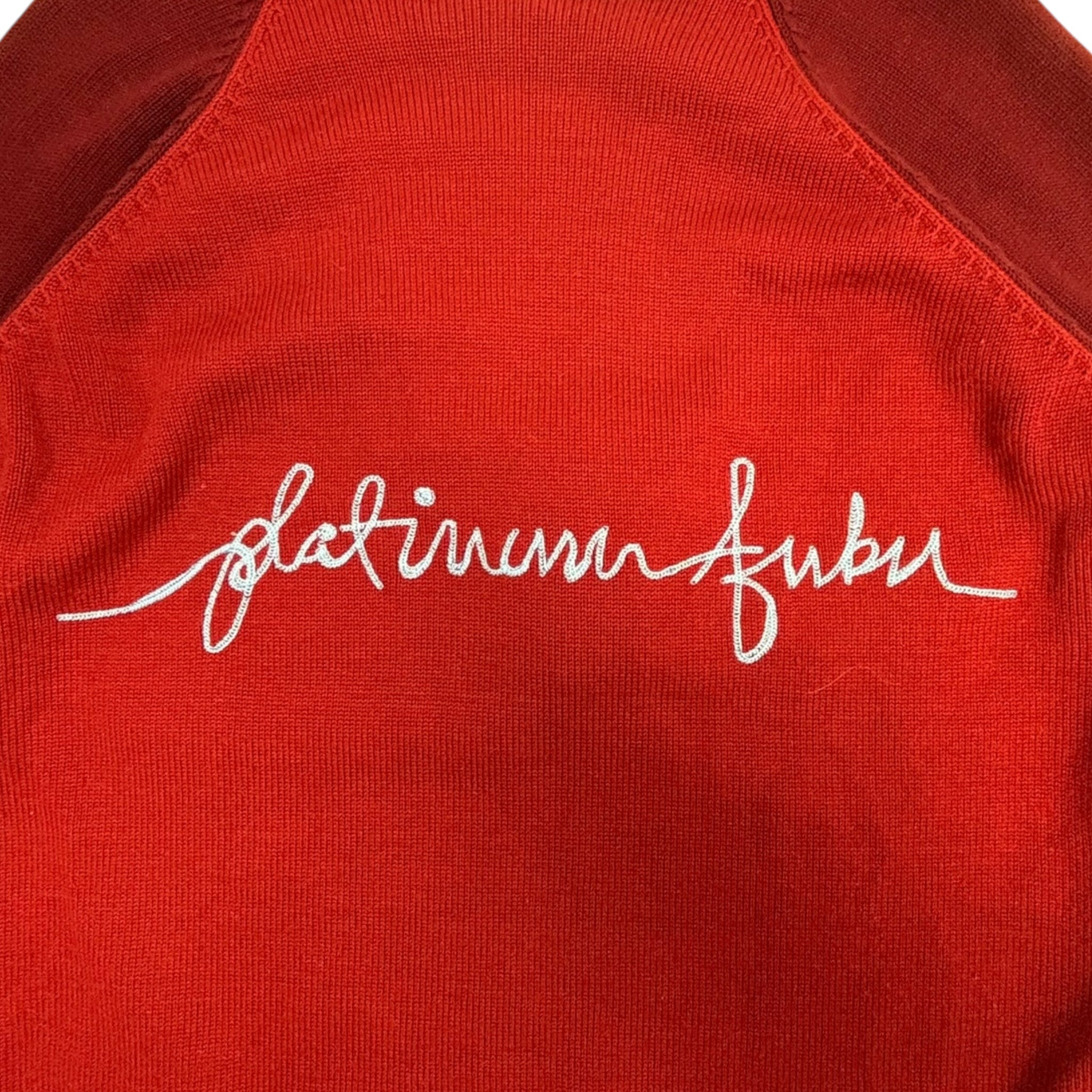 Vintage Y2K Platinum Fubu x Fat Albert Knit