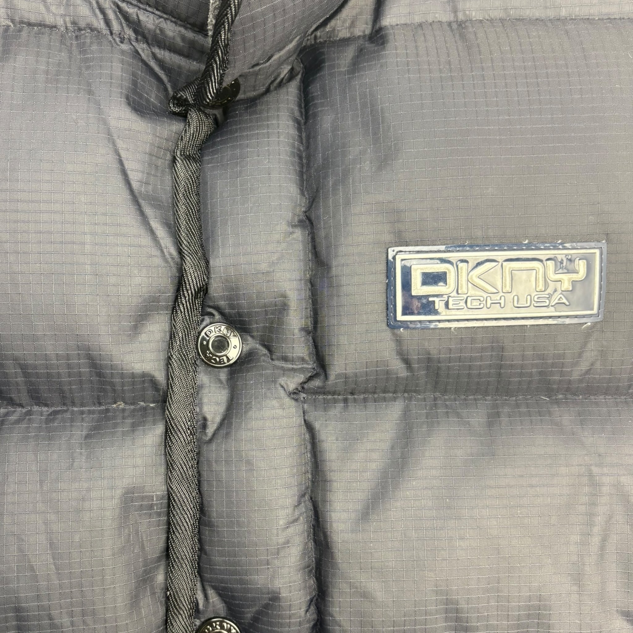Vintage Y2K DKNY Active Tech Puffer Vest