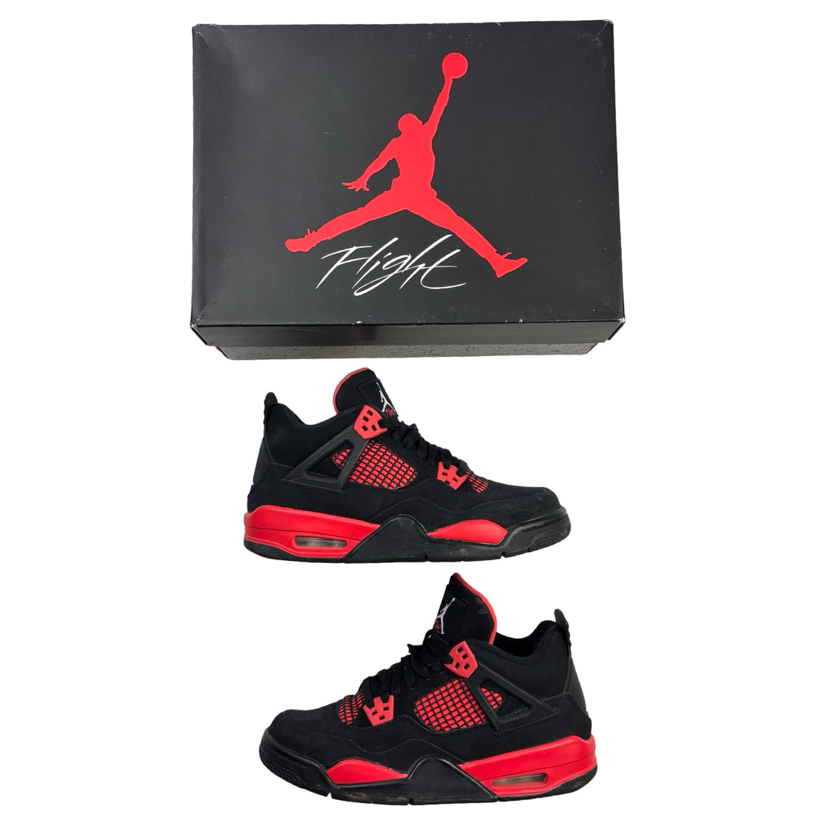 Jordan 4 Retro Red Thunder (GS) (Used)