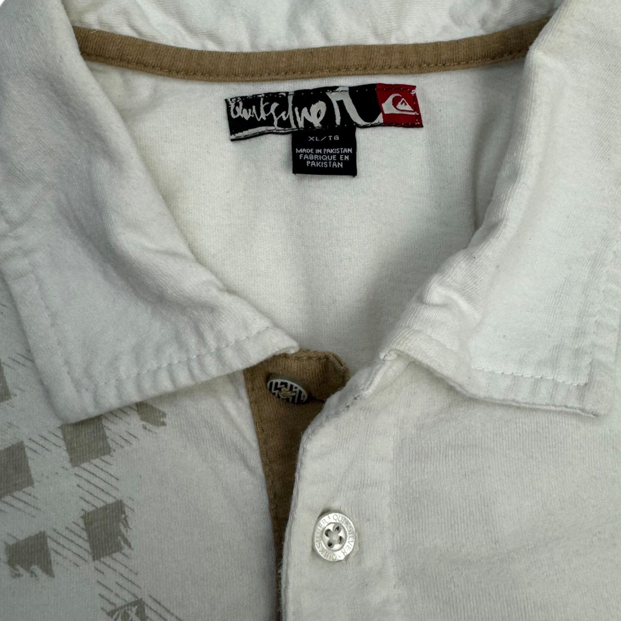 Y2K Quiksilver Collared Surf Prep Shirt