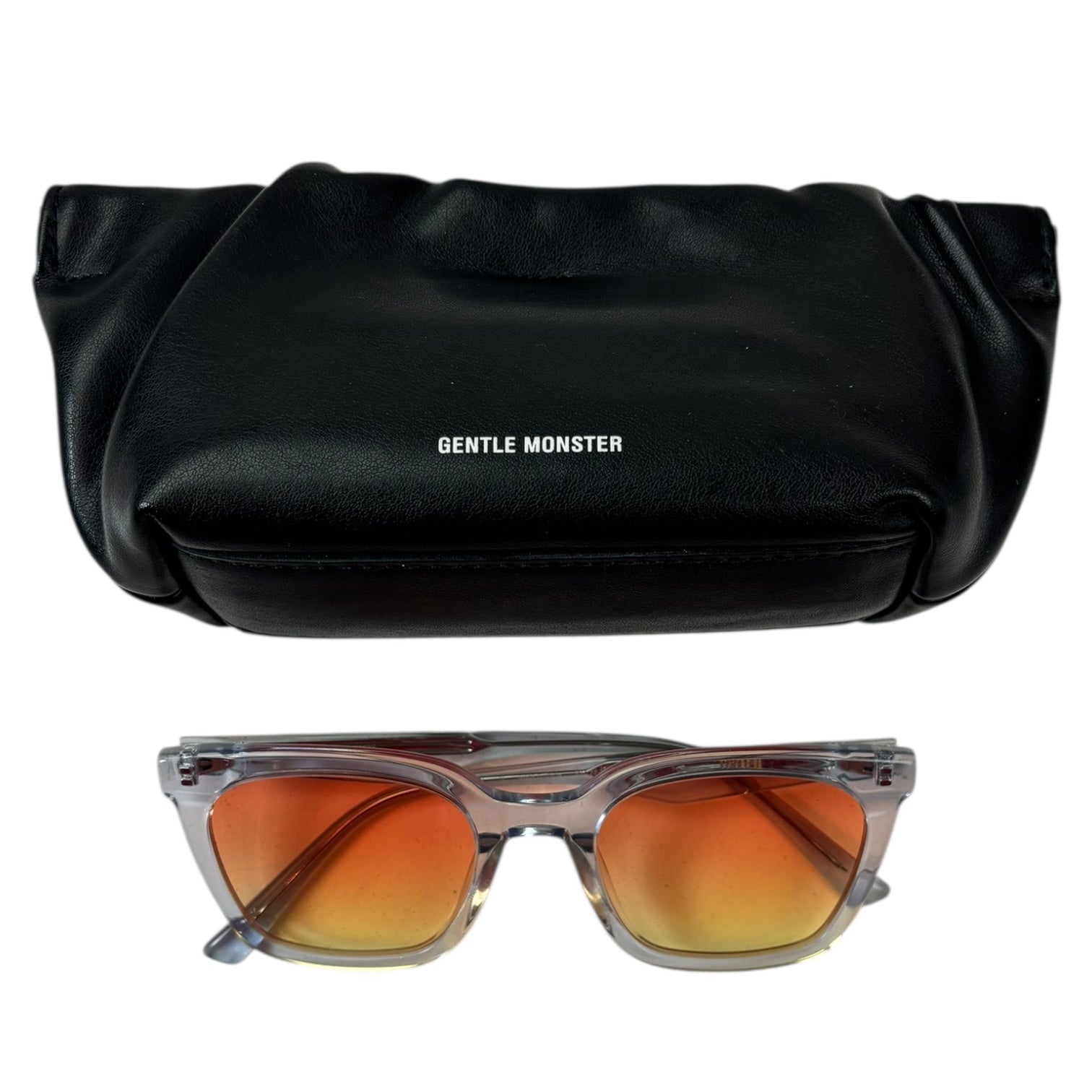 Gentle Monster Momati Gradient Sunglasses Orange/Blue