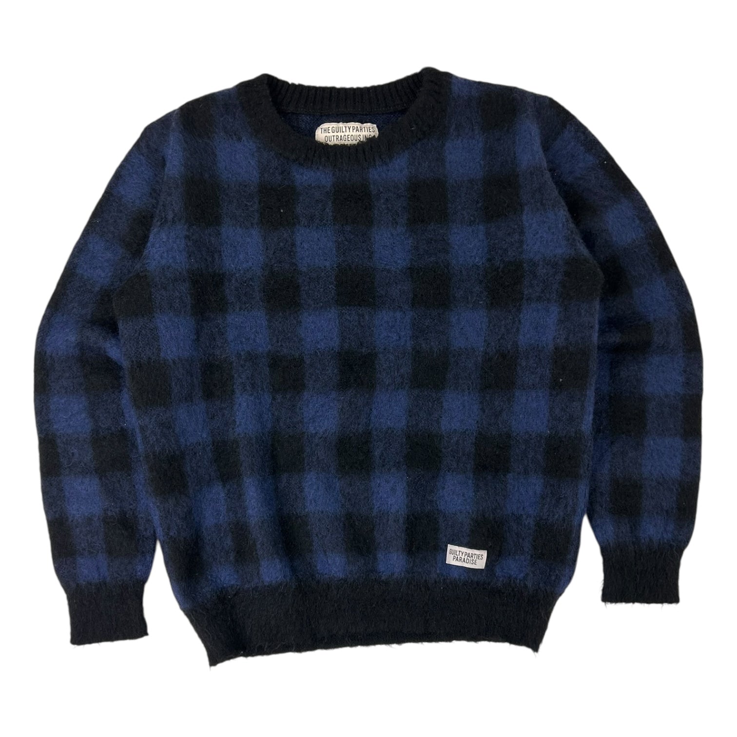 The Guilty Parties Paradise Wool Sweater Blue