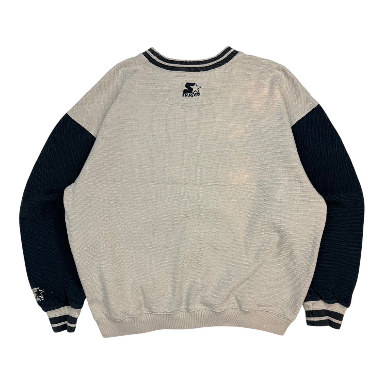 Vintage Starter Los Angeles Lakers Crewneck Black/Biege