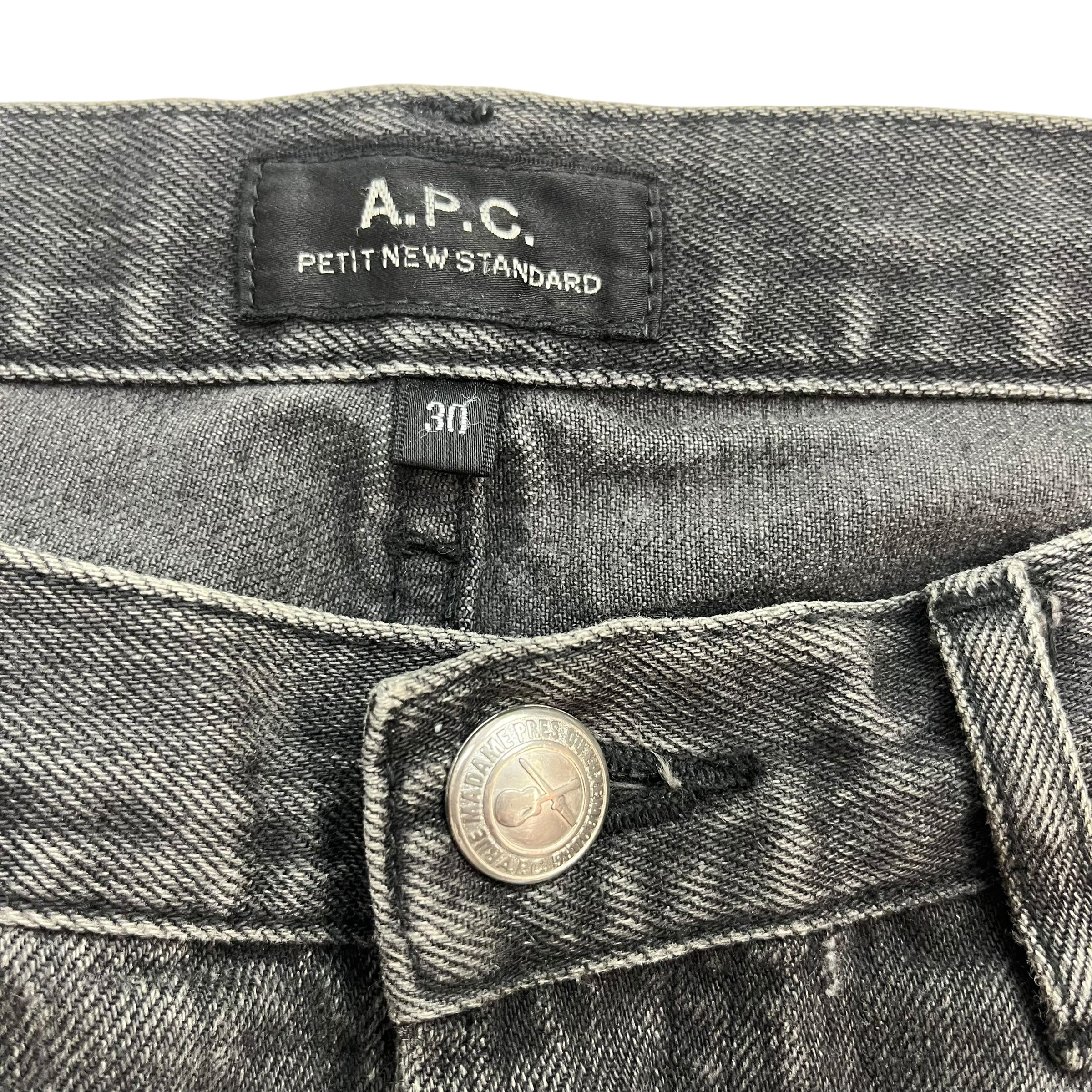 A.P.C. Petit New Standard Denim Pants Black