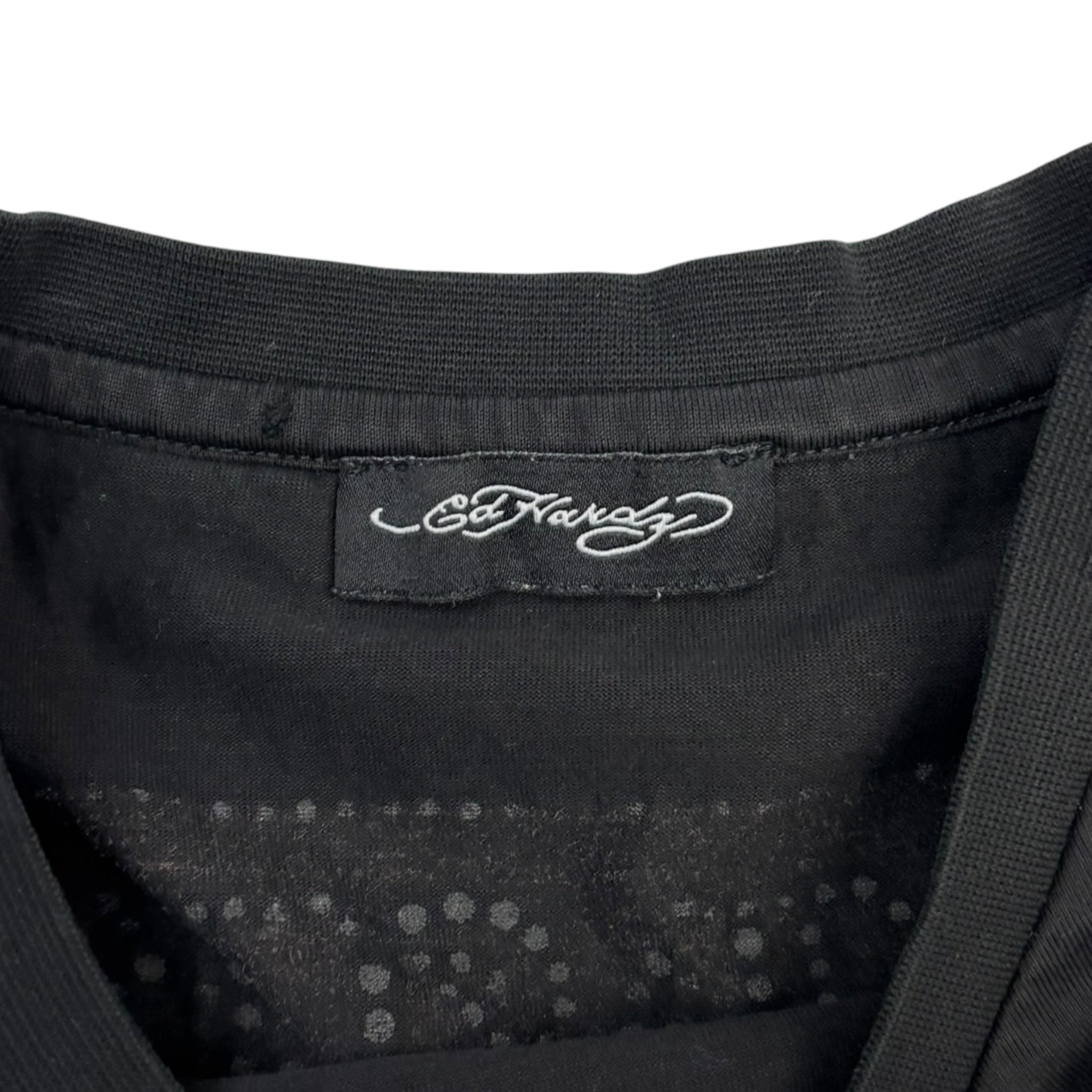 Vintage Ed Hardy Snowboard Rhinestone T-Shirt