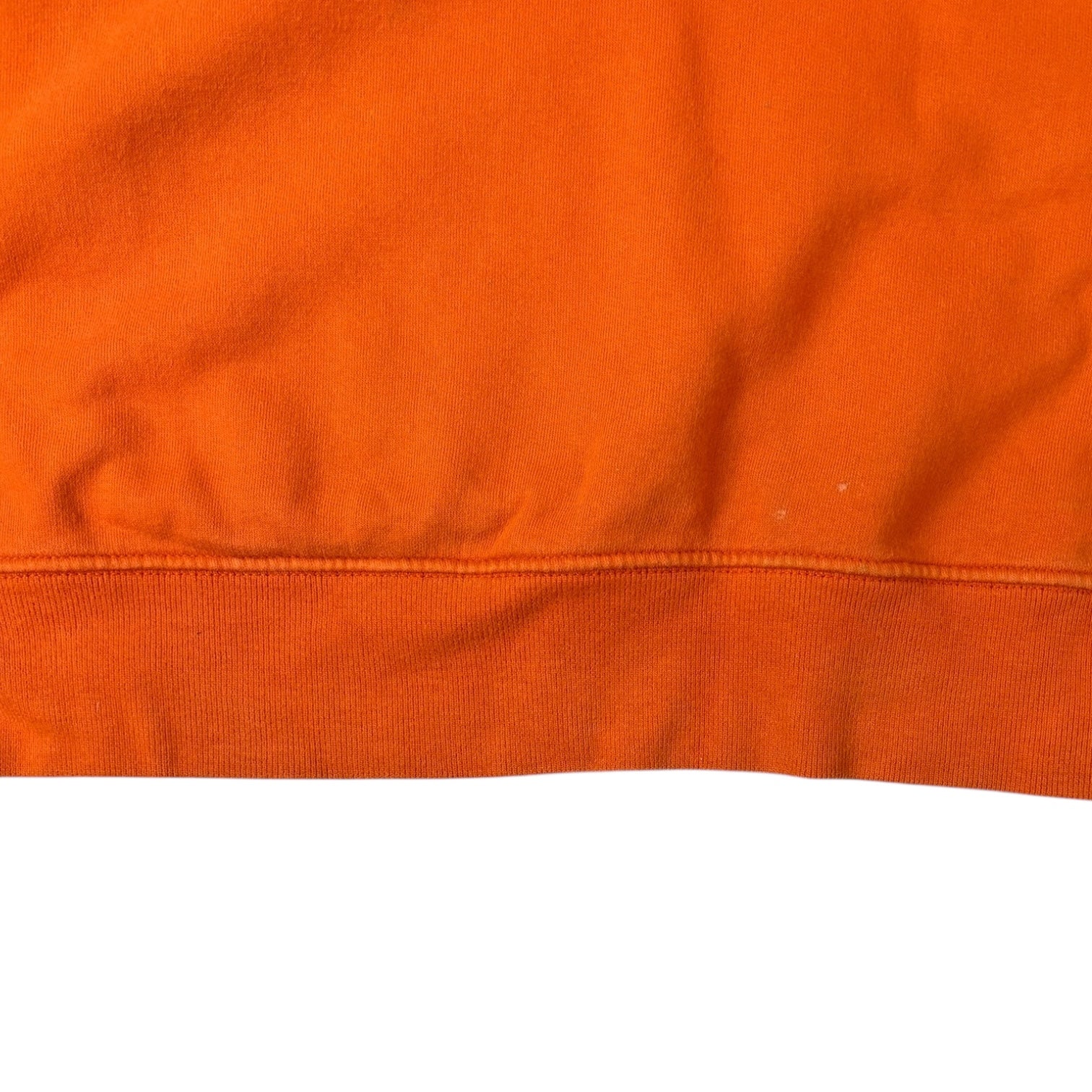 Stone Island Patch Logo Crewneck Orange