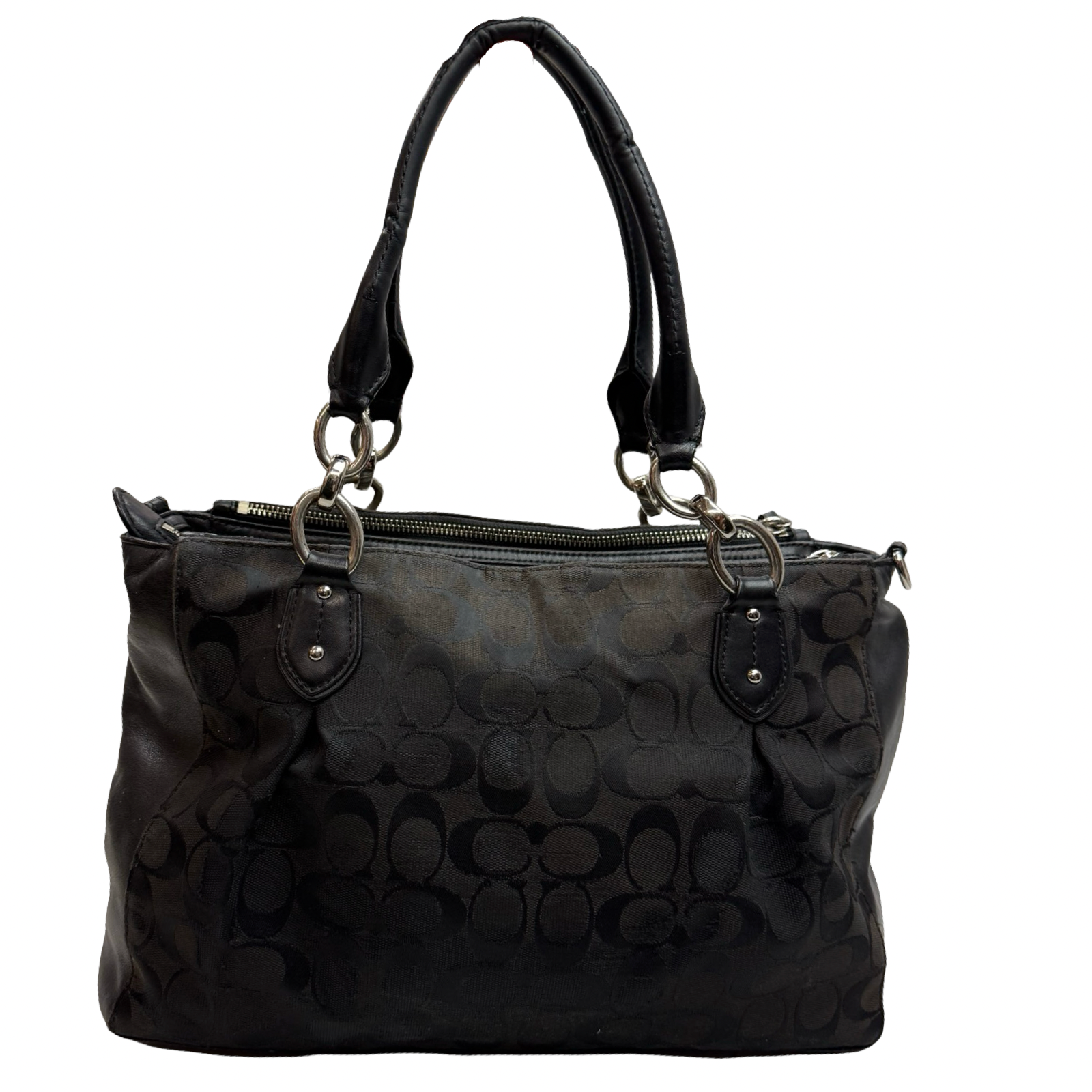 (W) Vintage Coach Lexi Shoulderbag Black