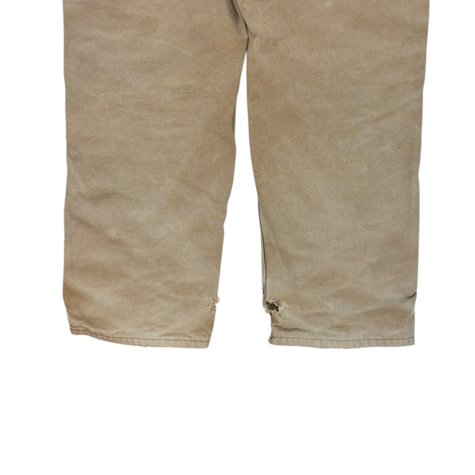 Vintage Carhartt Flannel Lined Carpenter Pant Tan