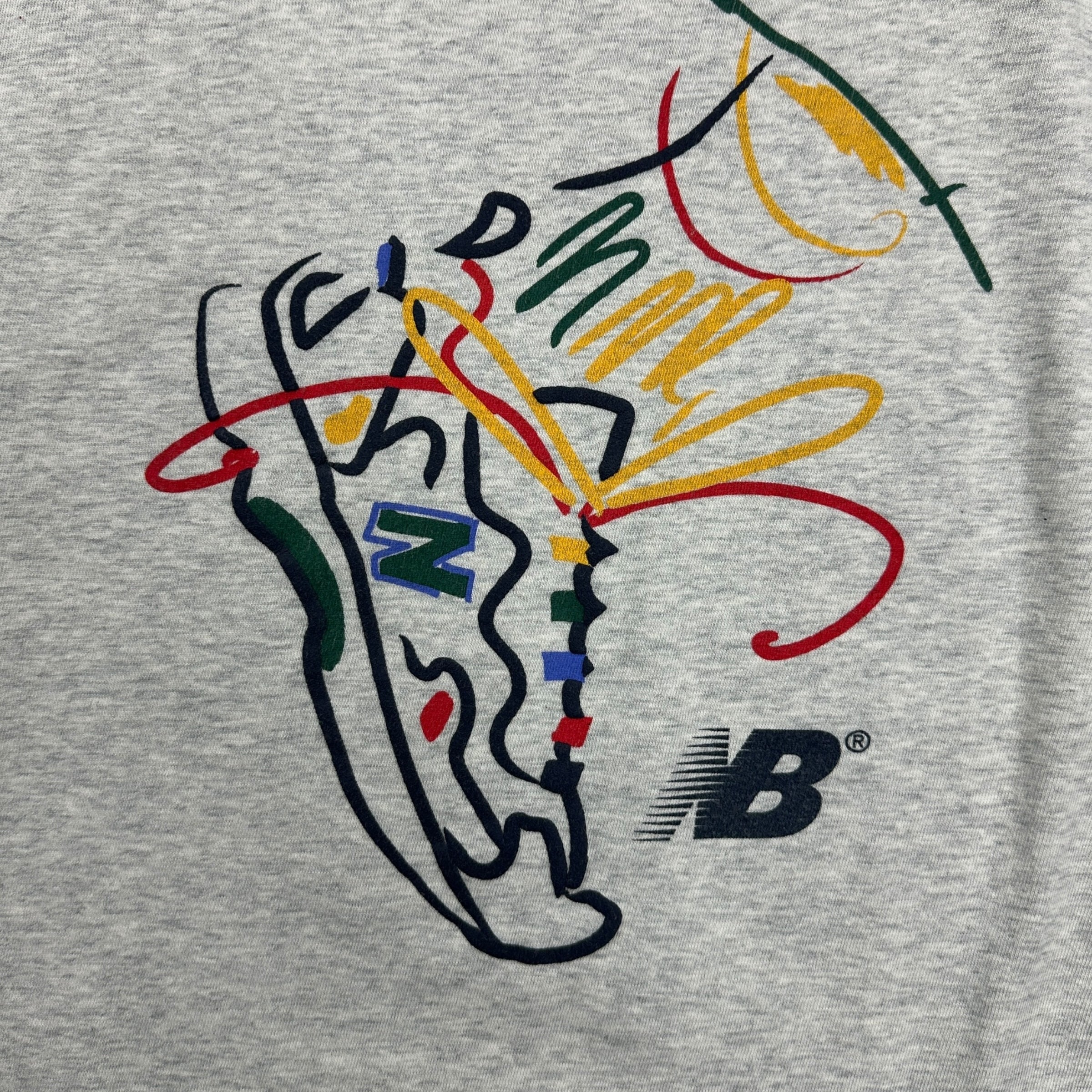 Aime Leon Dore x New Balance 827 Tee Heather Grey