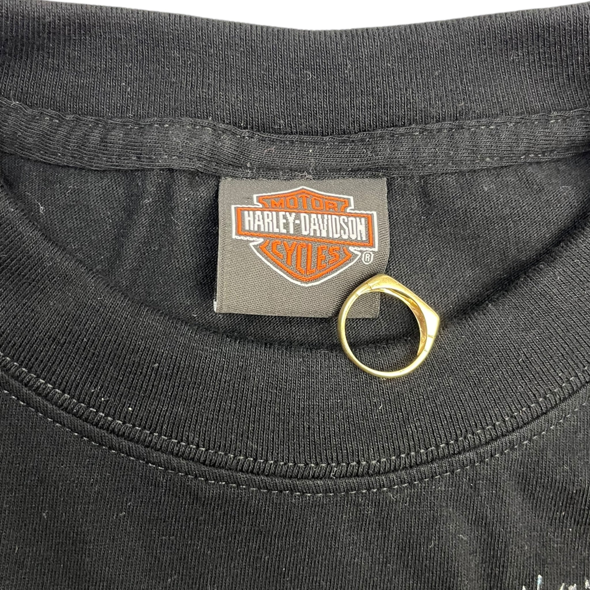 Harley Davidson Columbia "We Live Dangerously" T-Shirt