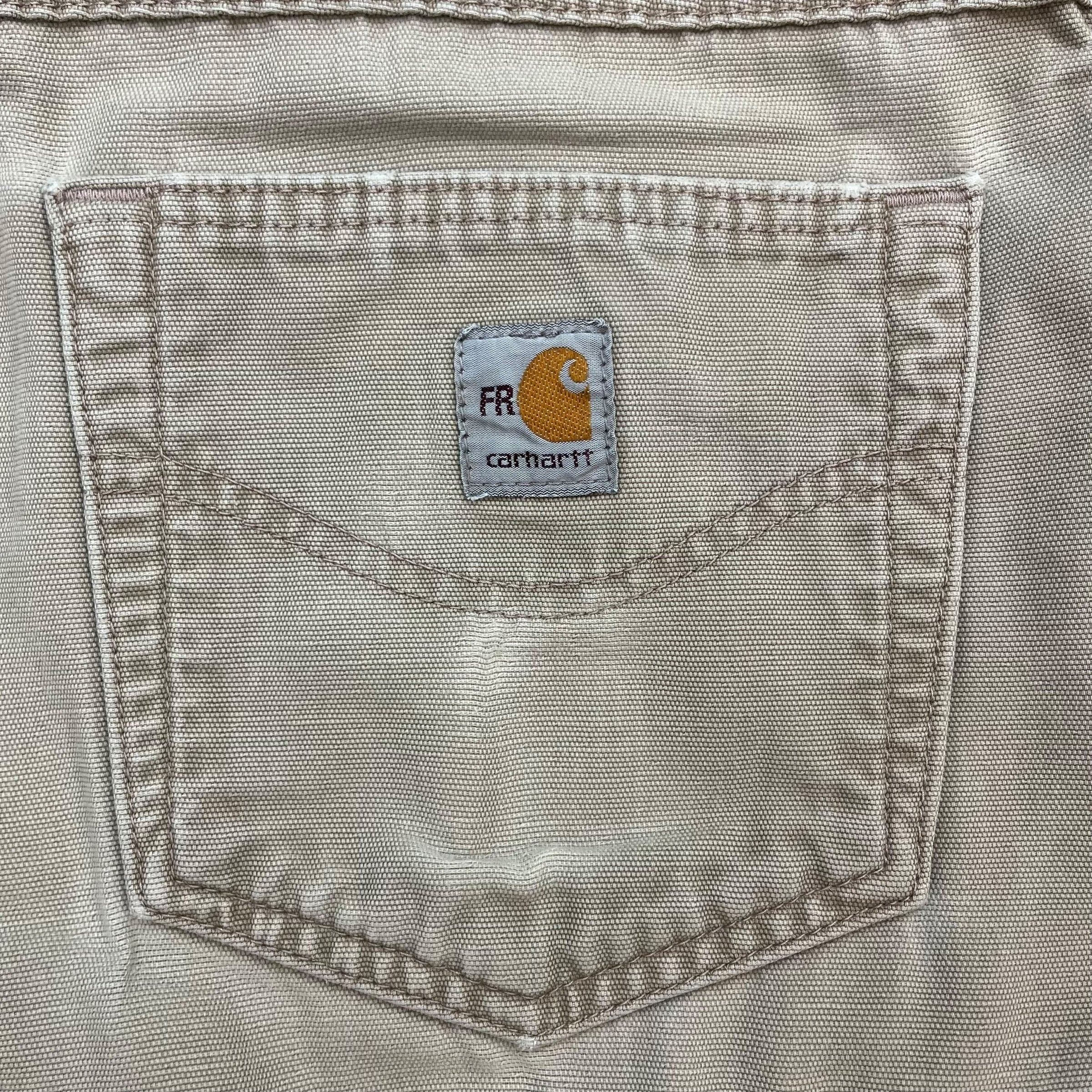 Vintage Carhartt FR Cargo Pants Beige