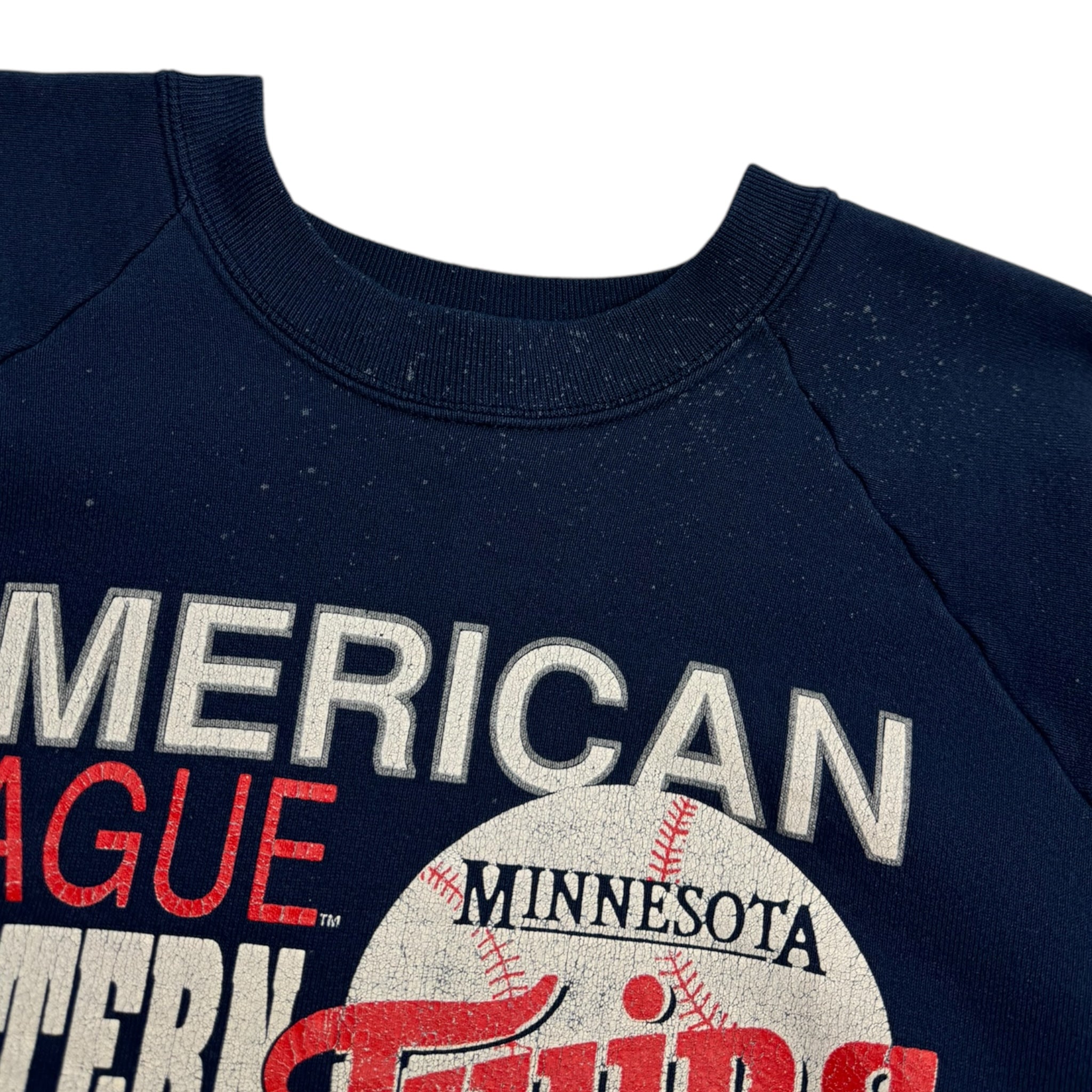 1990 Minnesota Twins Western Division Champions Crewneck