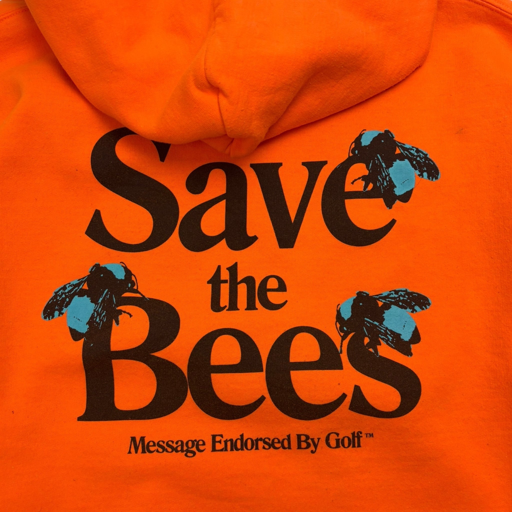 Golf Wang X Tyler The Creator "Saved The Bees" Hoodie Orange